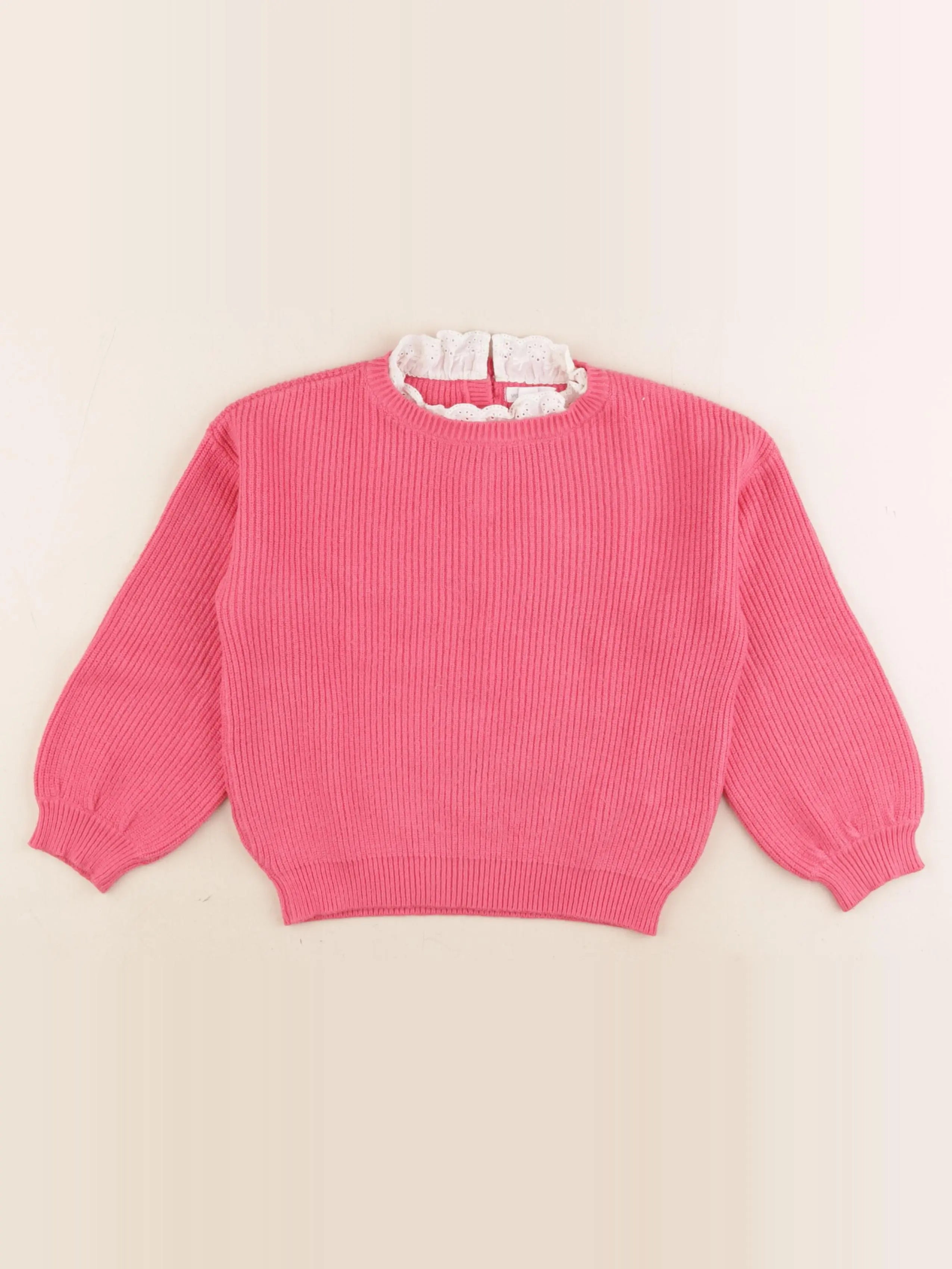 Vertbaudet - pull rose - 5 ans
