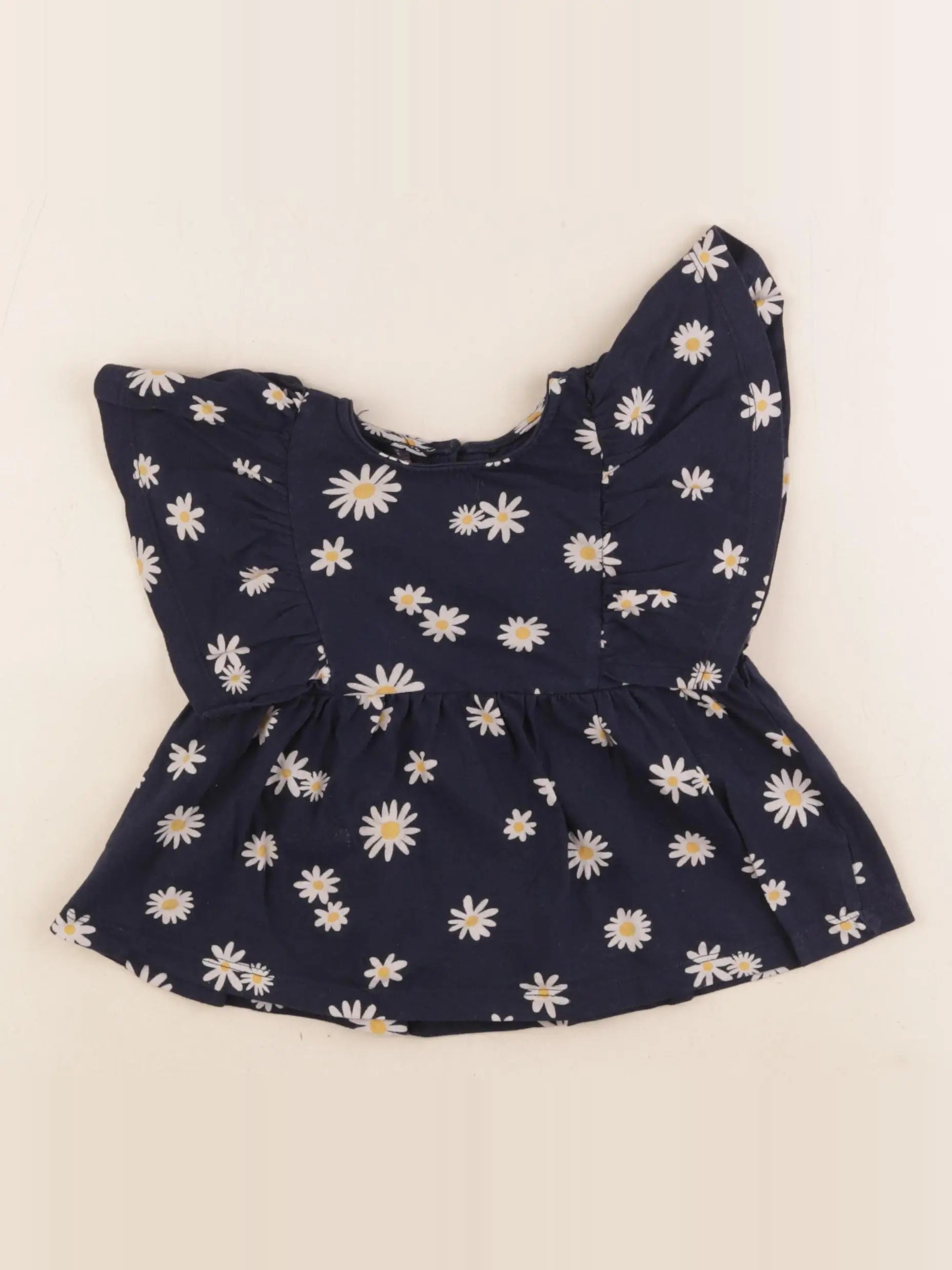 Vertbaudet - tee-shirt bleu - 4 ans