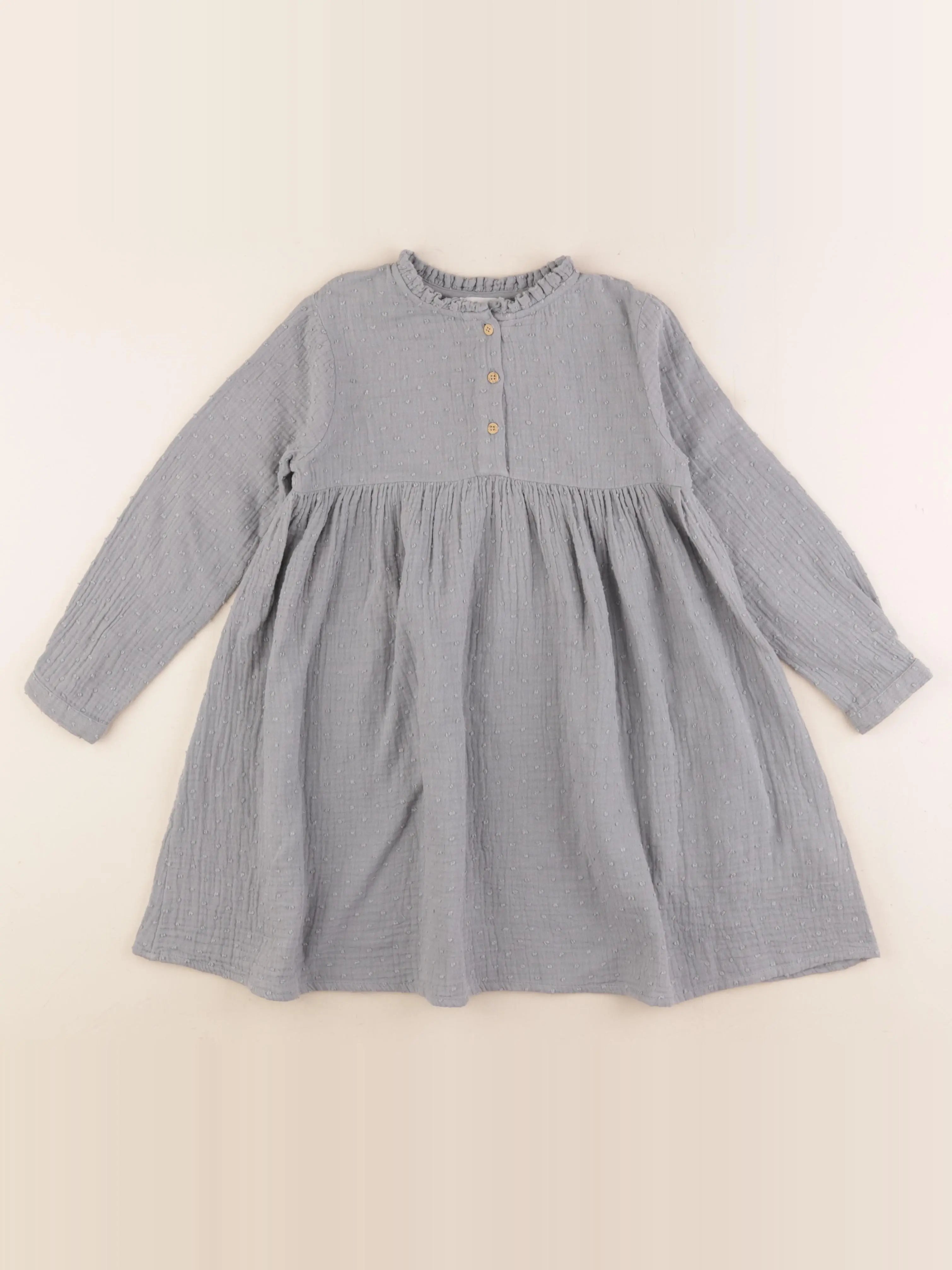 Vertbaudet - robe vert - 5 ans