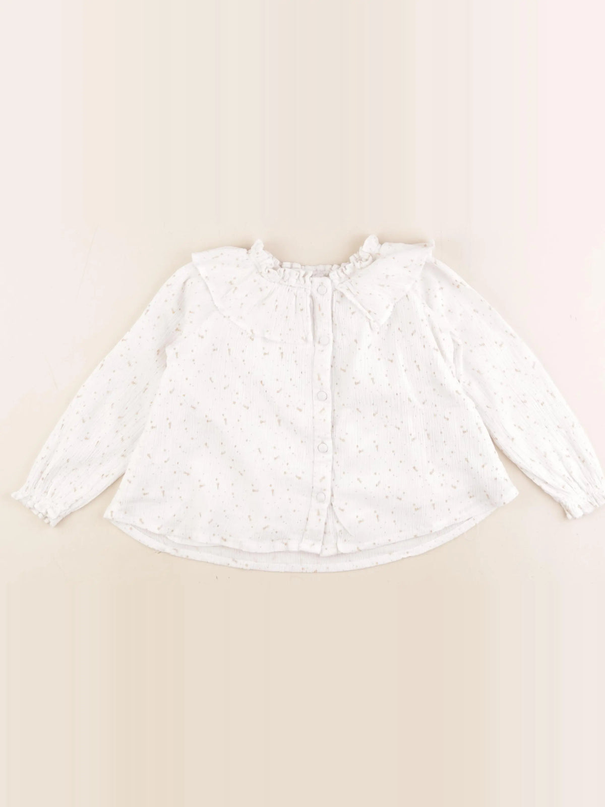 Vertbaudet - blouse blanc - 4 ans
