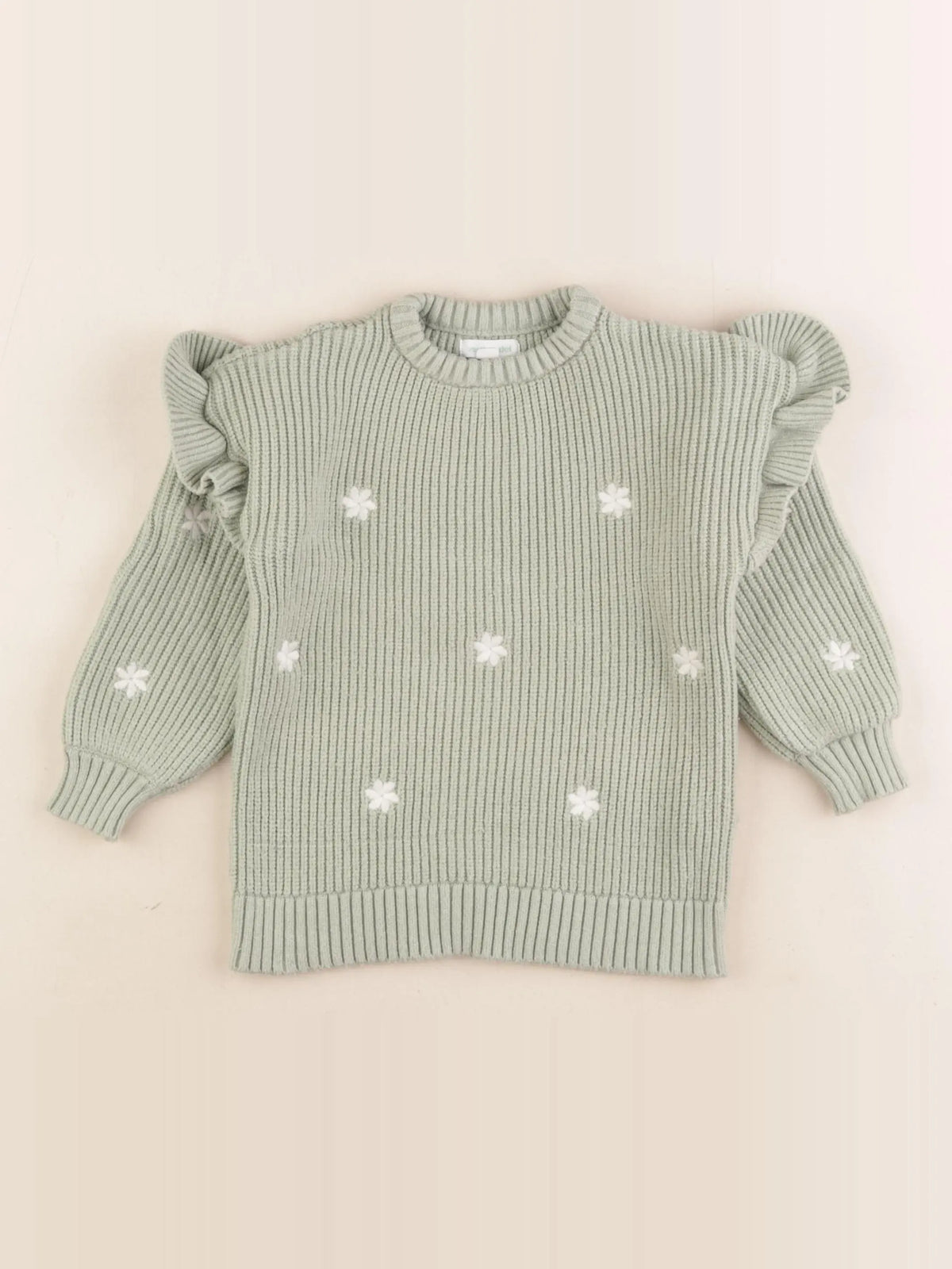 Vertbaudet - pull vert - 4 ans