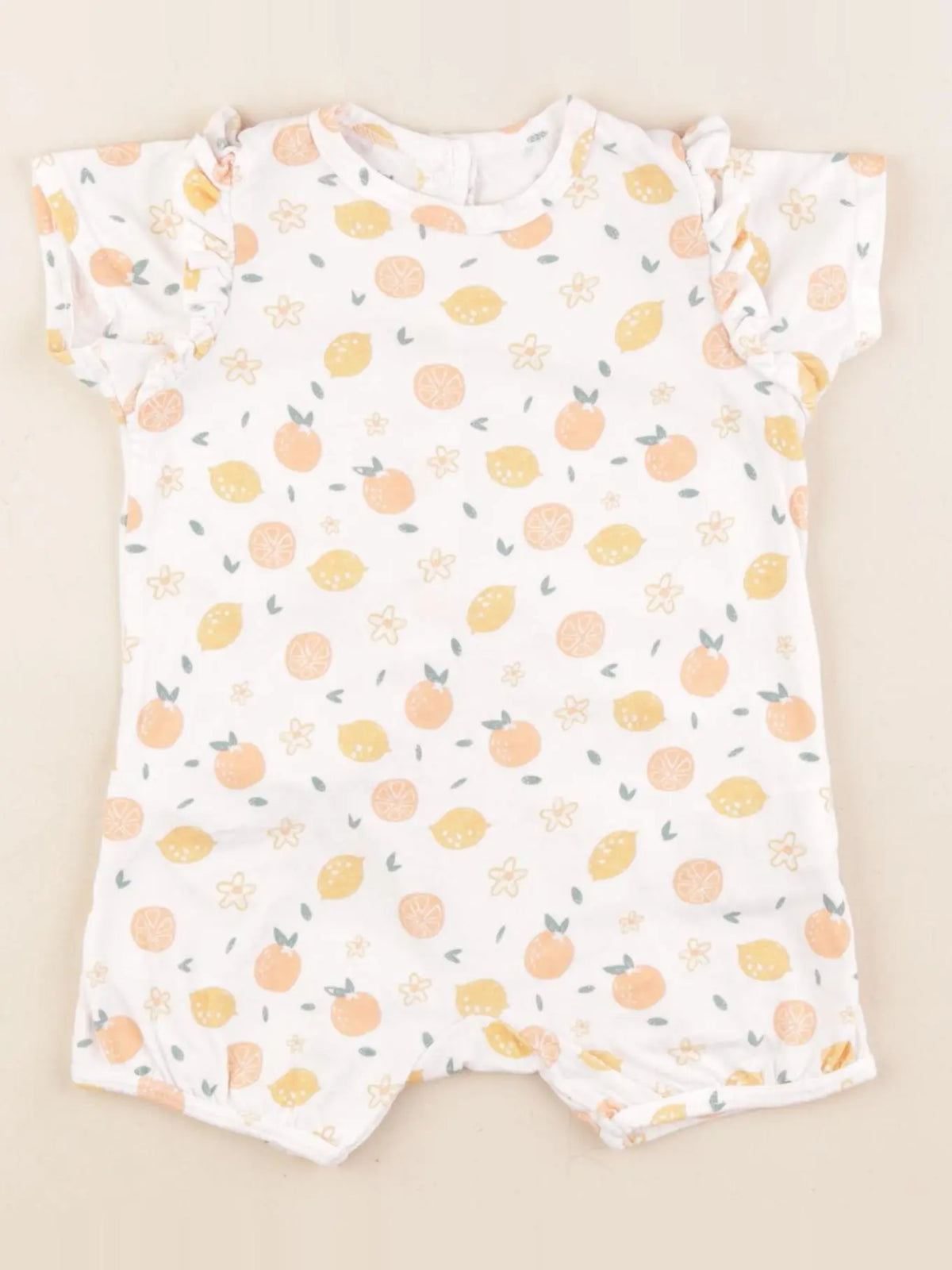 Vertbaudet - pyjama coton multicolore - 6 mois
