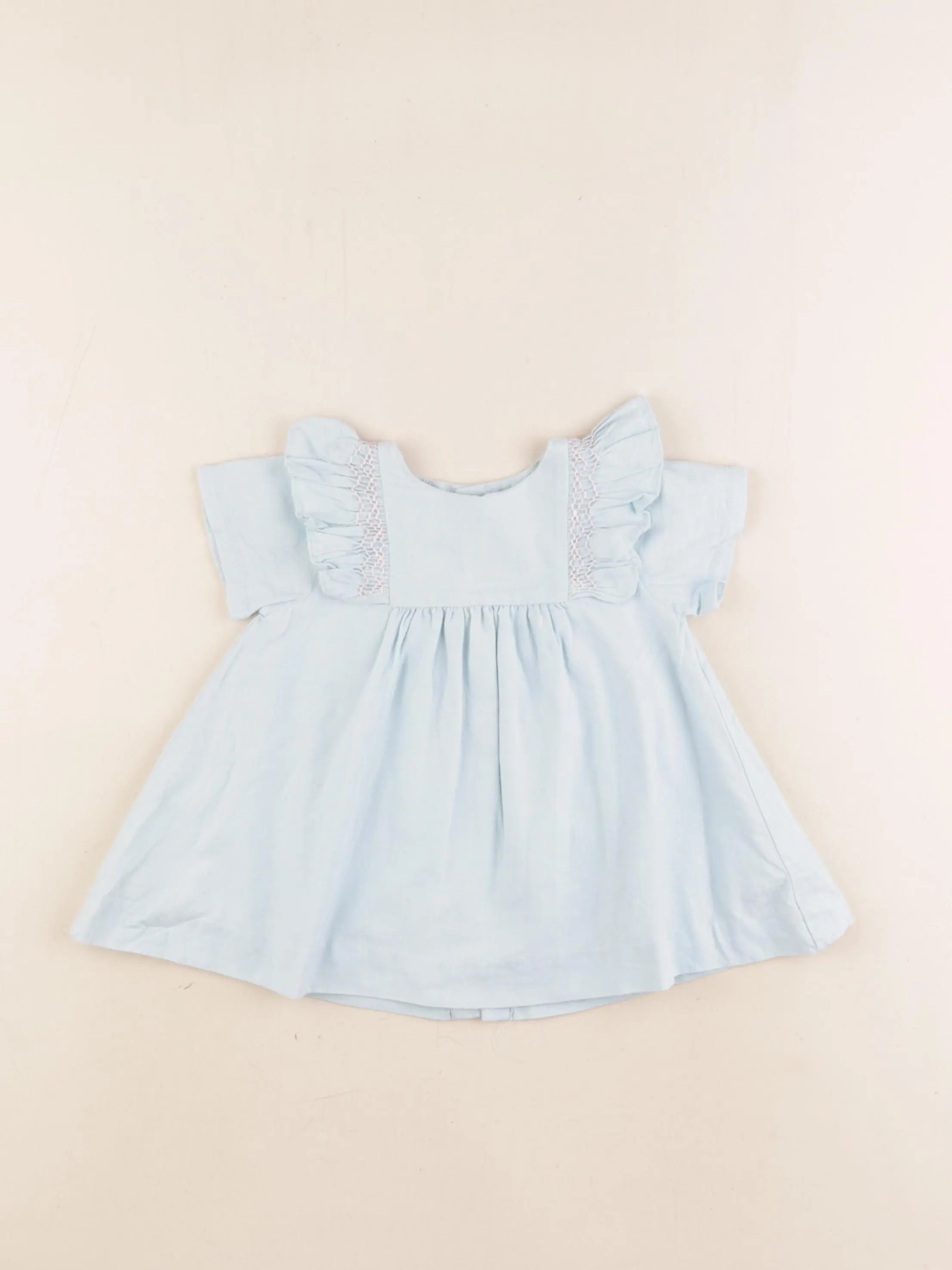 Jacadi - robe bleu - 6 mois