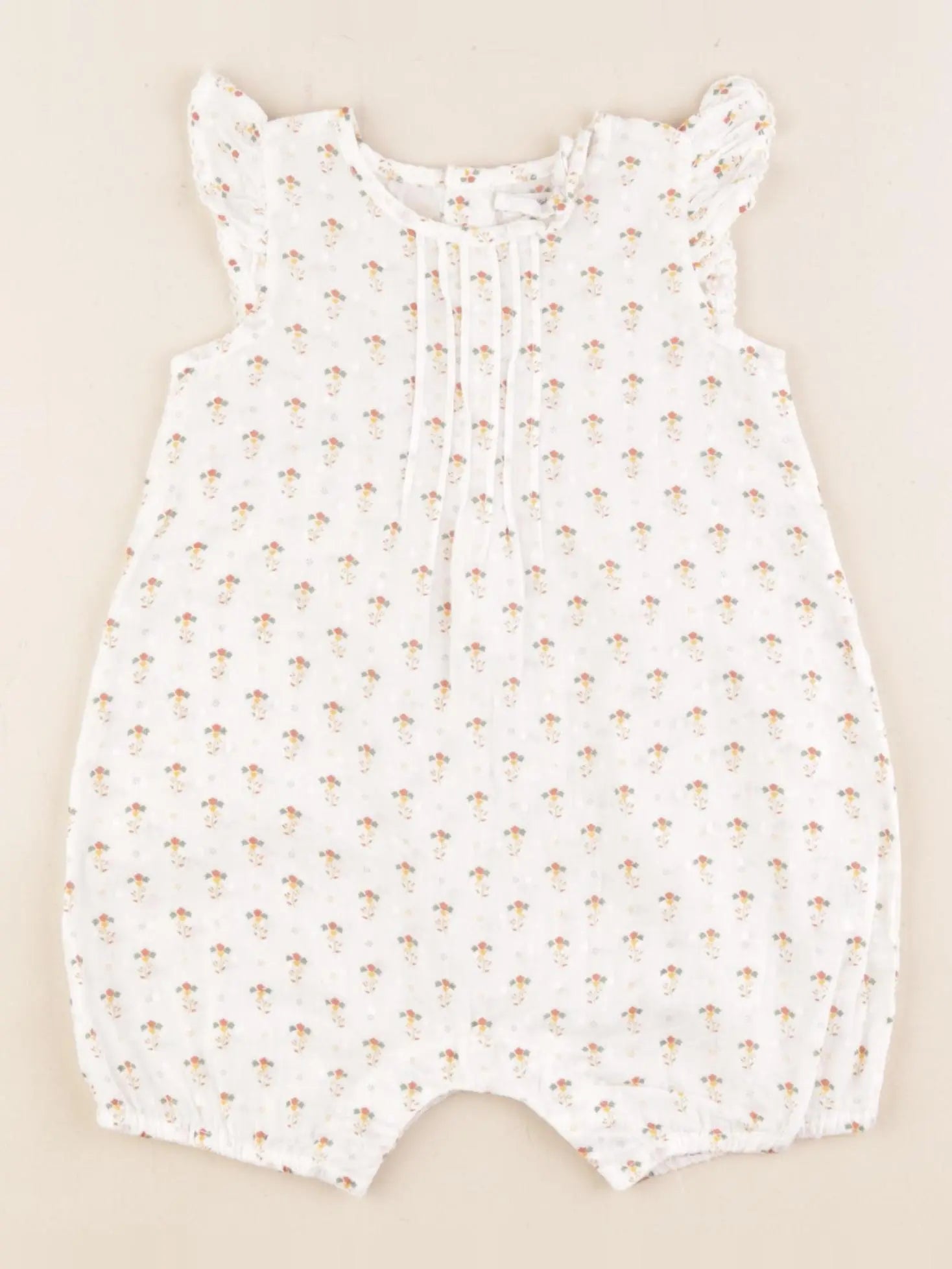 Boutchou - combinaison blanc - 6 mois