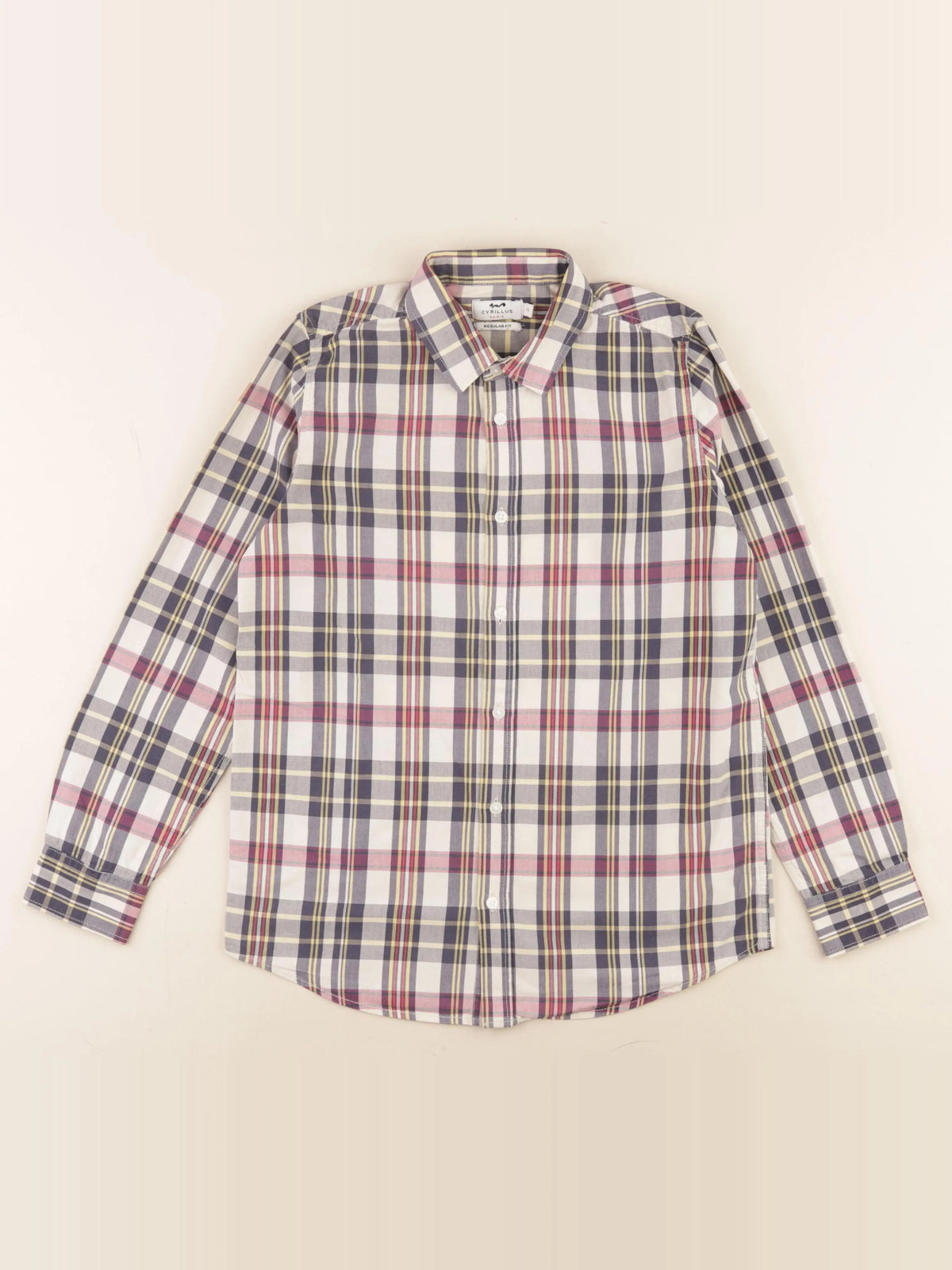 Cyrillus - chemise multicolore - 12 ans