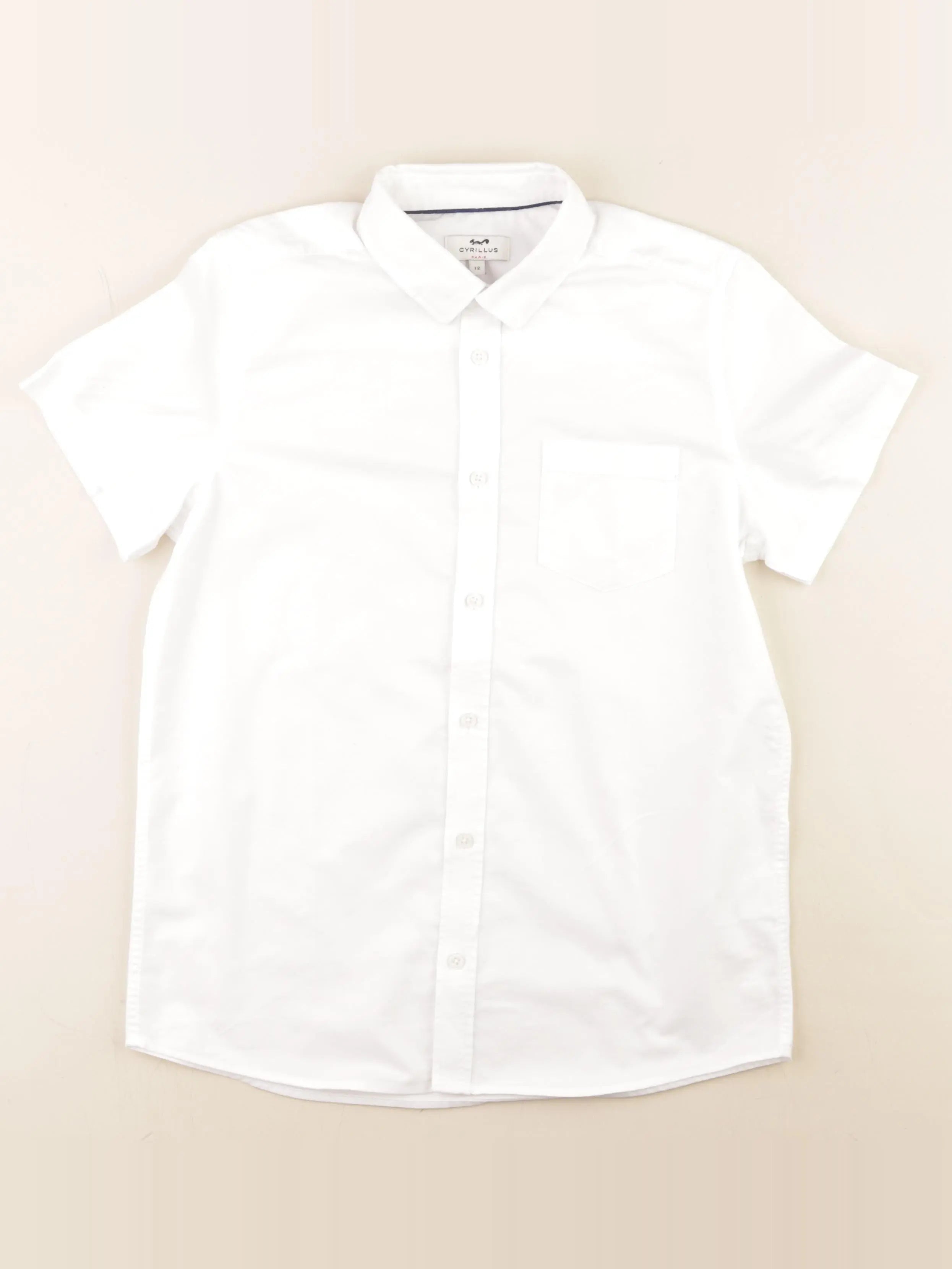 Cyrillus - chemise blanc - 12 ans