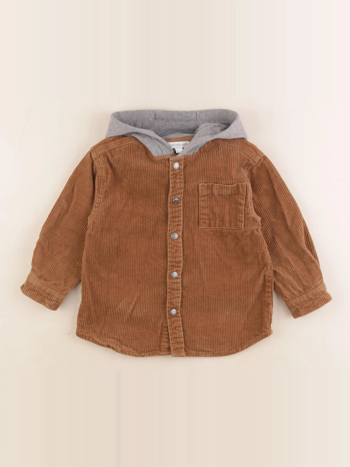 Vertbaudet - chemise marron - 3 ans