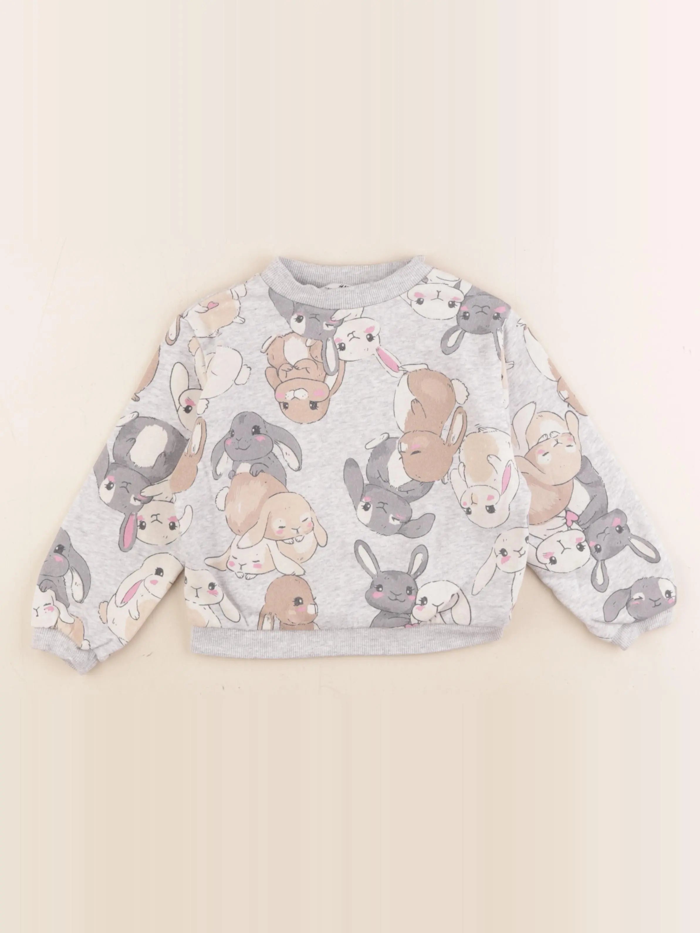H&M - sweat multicolore - 2/4 ans
