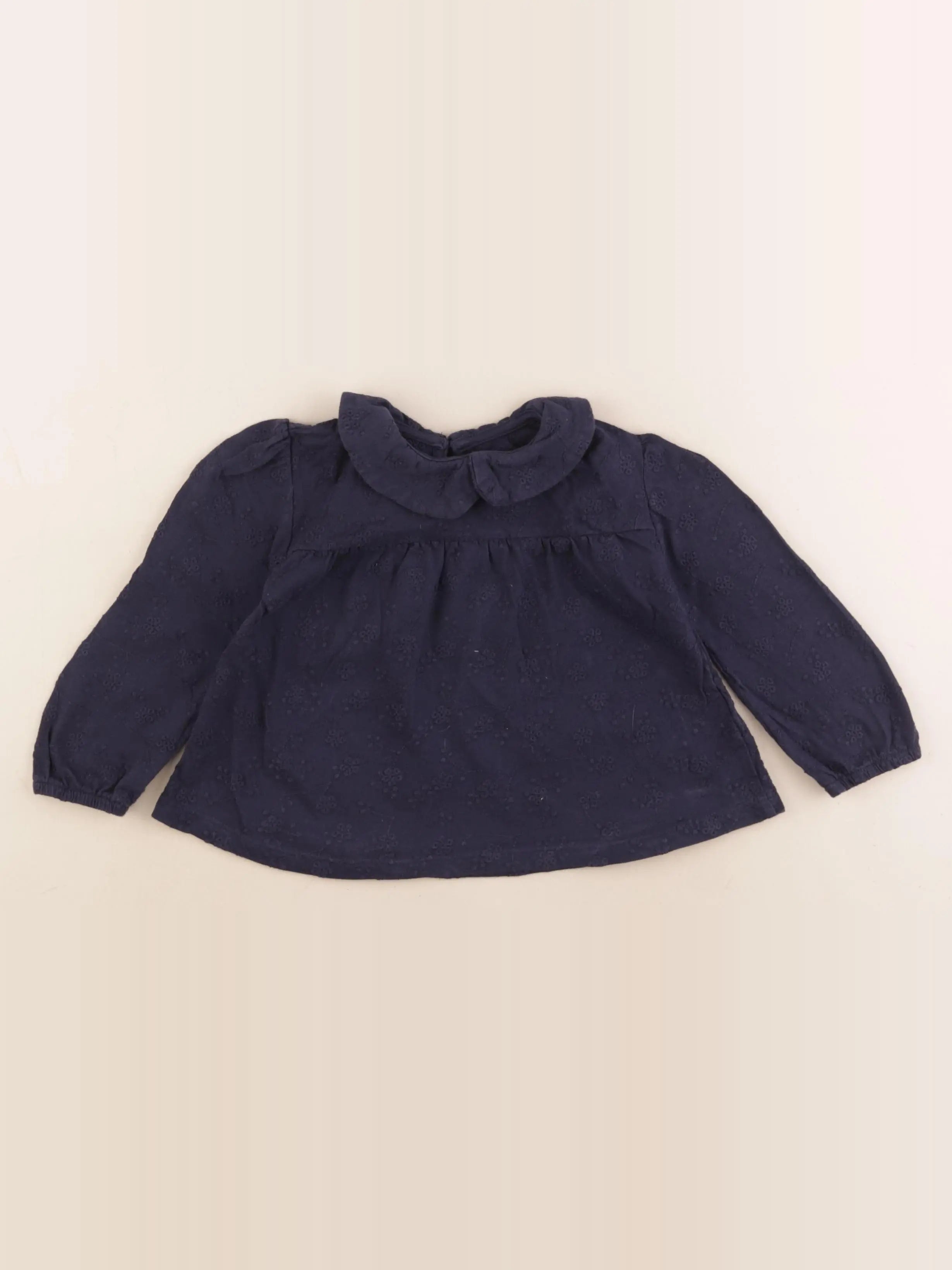 Vertbaudet - tee-shirt bleu - 4 ans