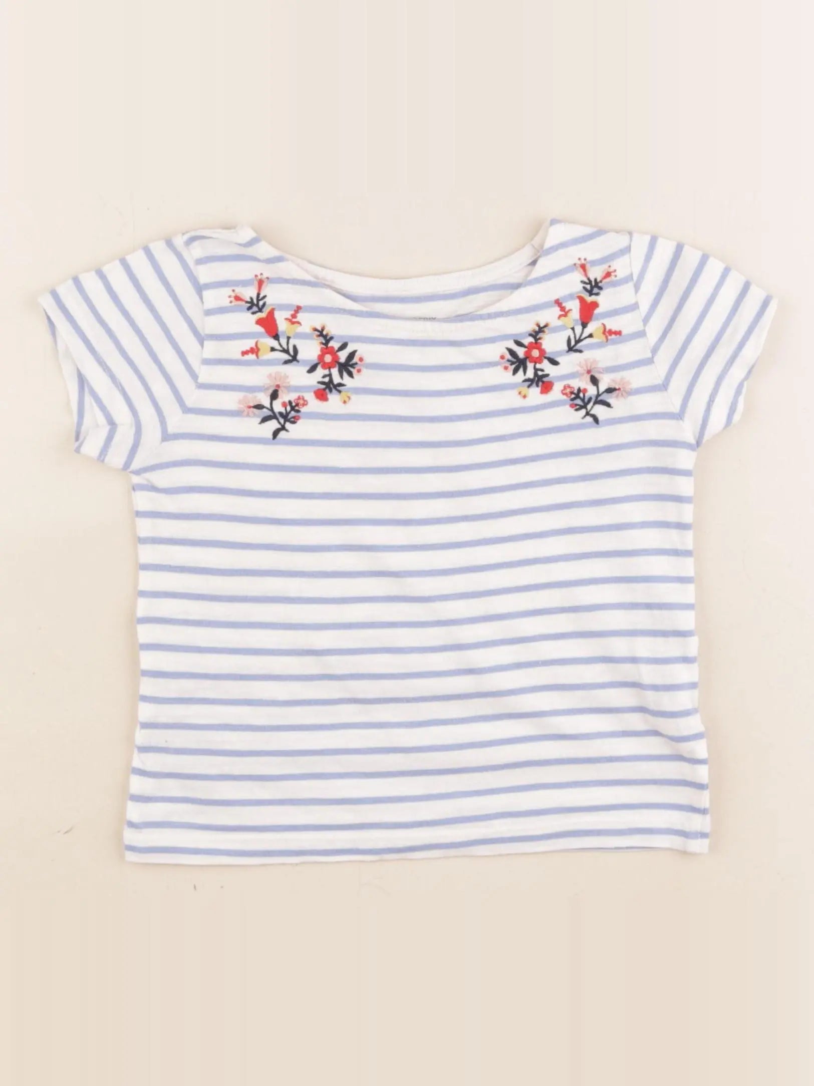 Monoprix - tee-shirt bleu - 3 ans