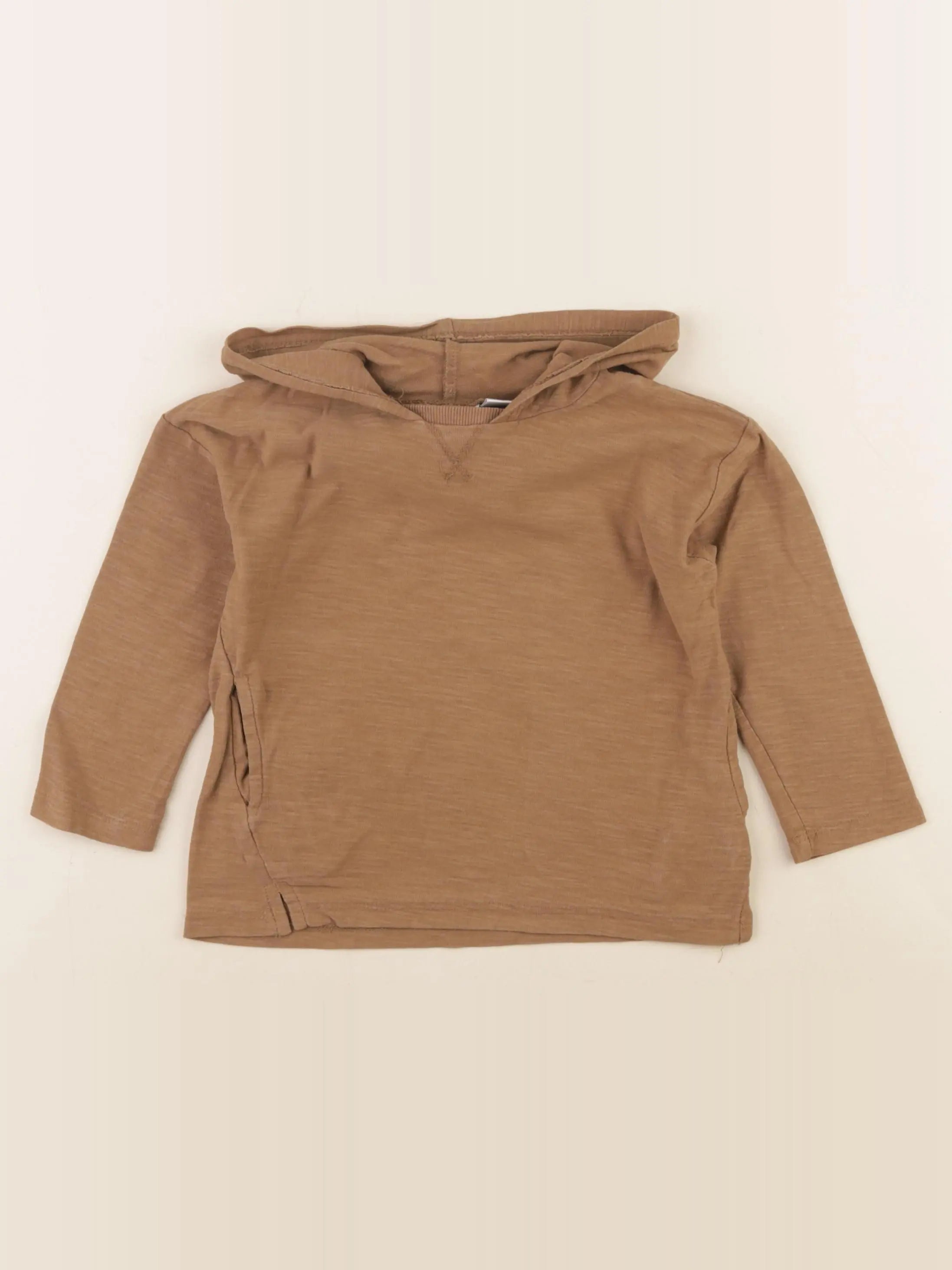 Zara - tee-shirt marron - 18/24 mois