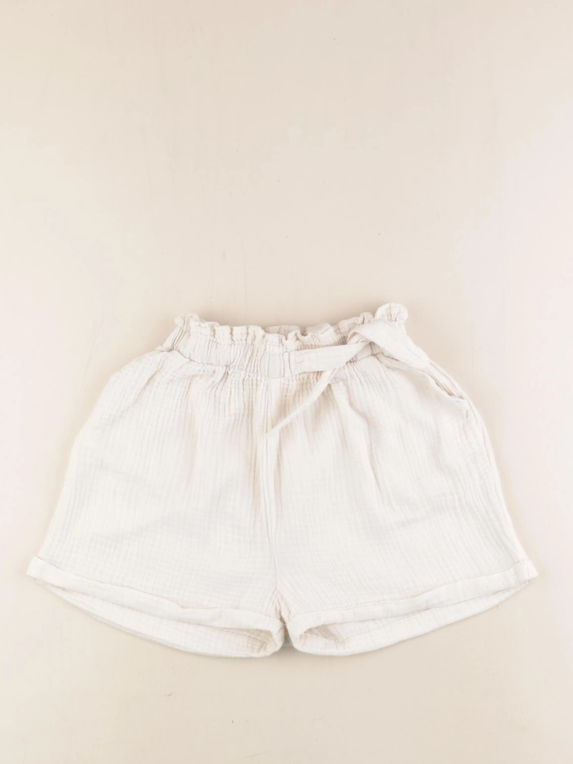 Vertbaudet - short beige - 14 ans