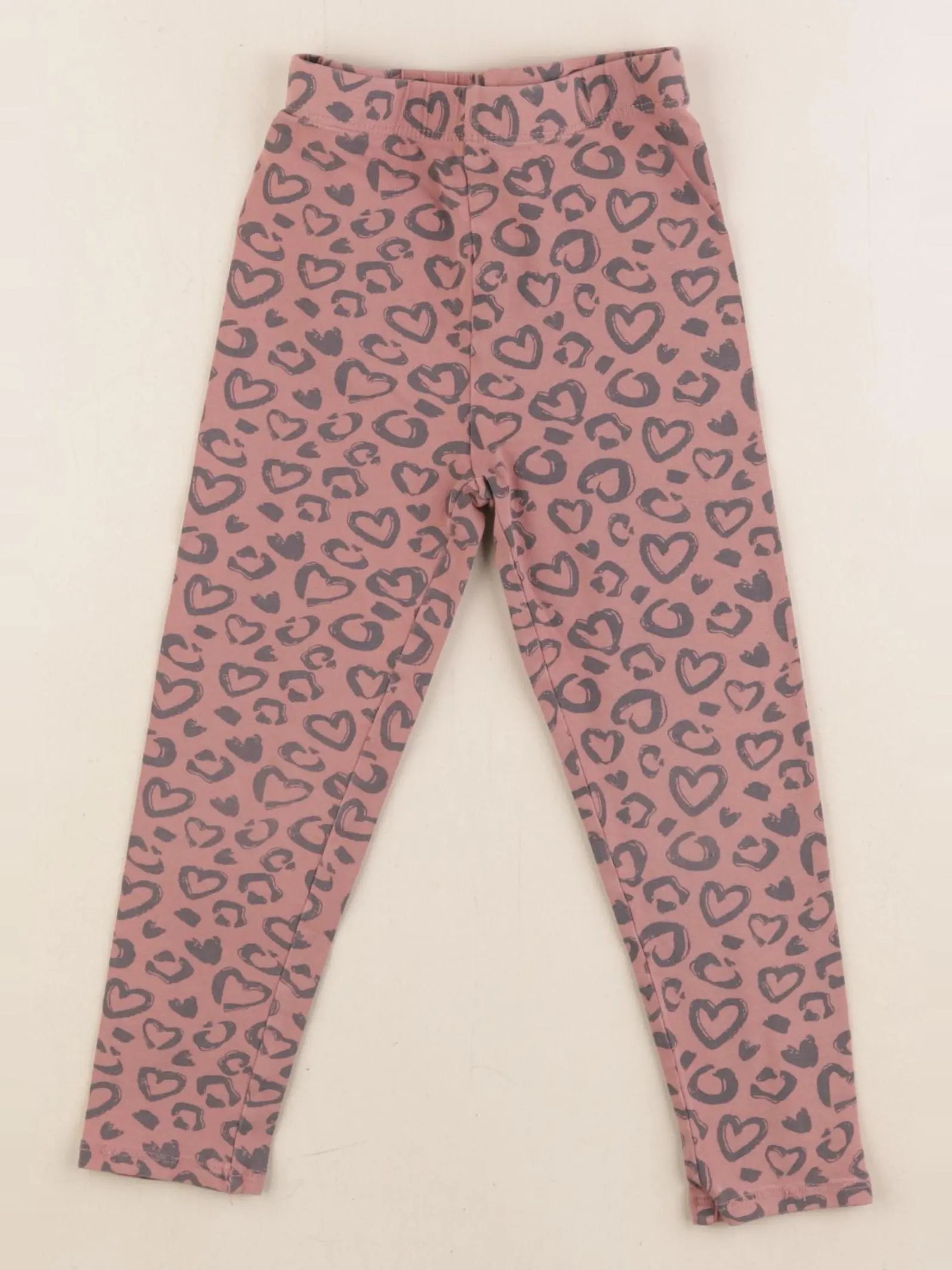 Vertbaudet - legging marron - 4 ans