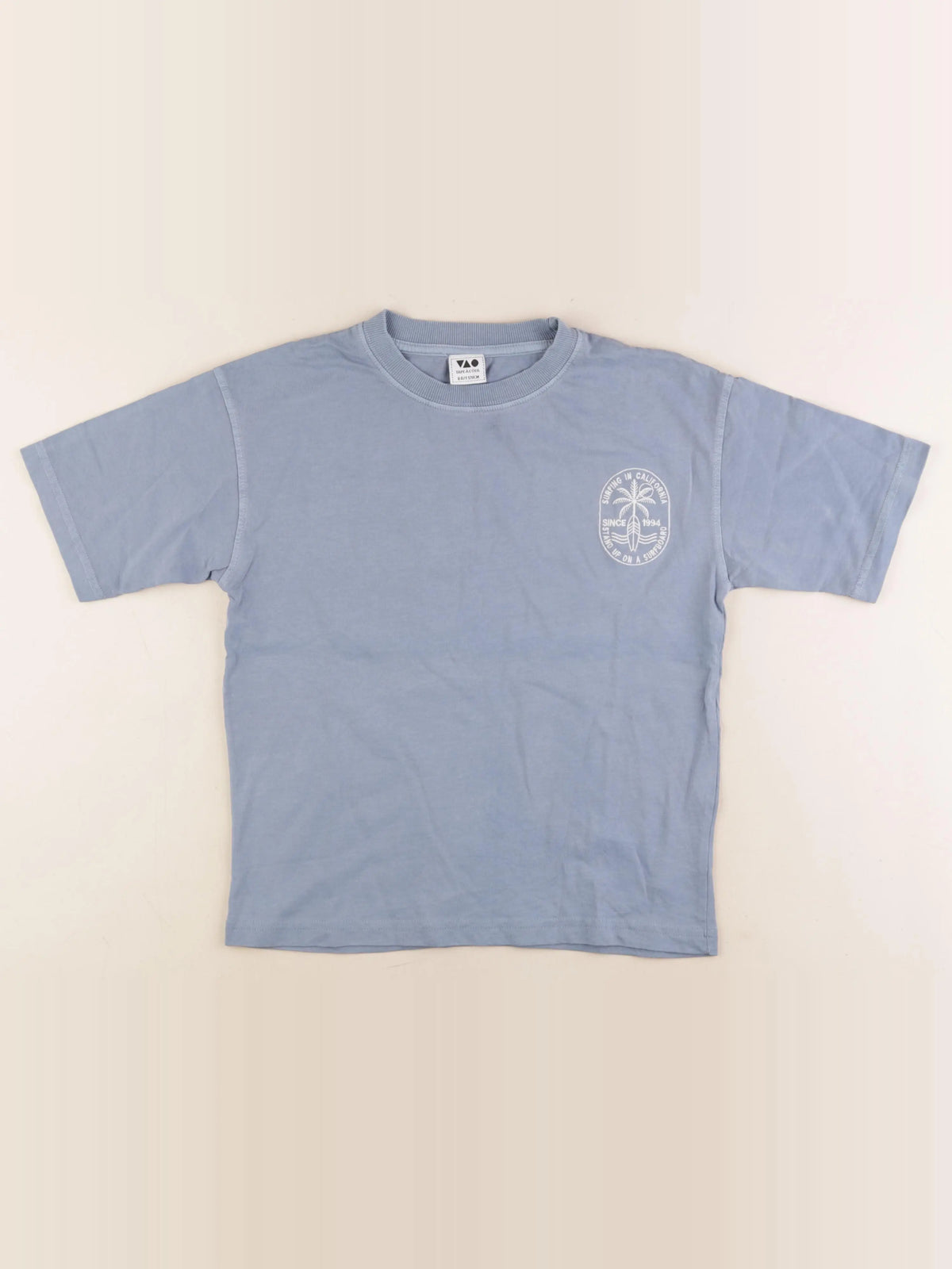 Tape à l'oeil - tee-shirt bleu - 8 ans