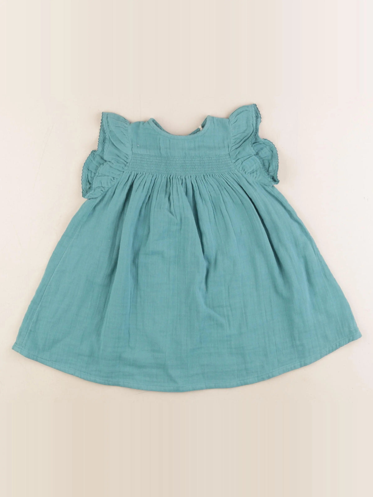 Boutchou - robe vert - 18 mois