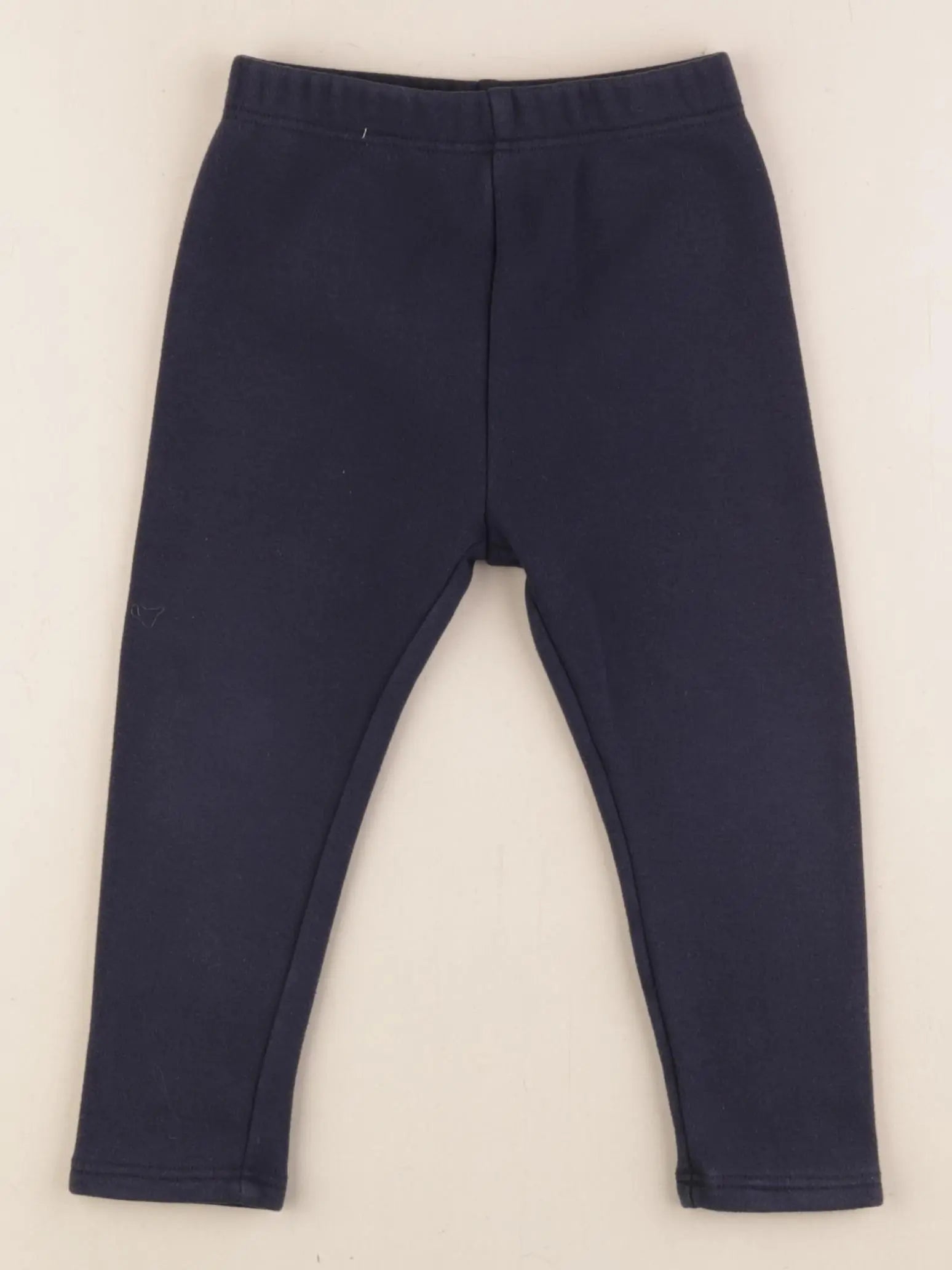 Vertbaudet - legging doublé bleu - 3 ans