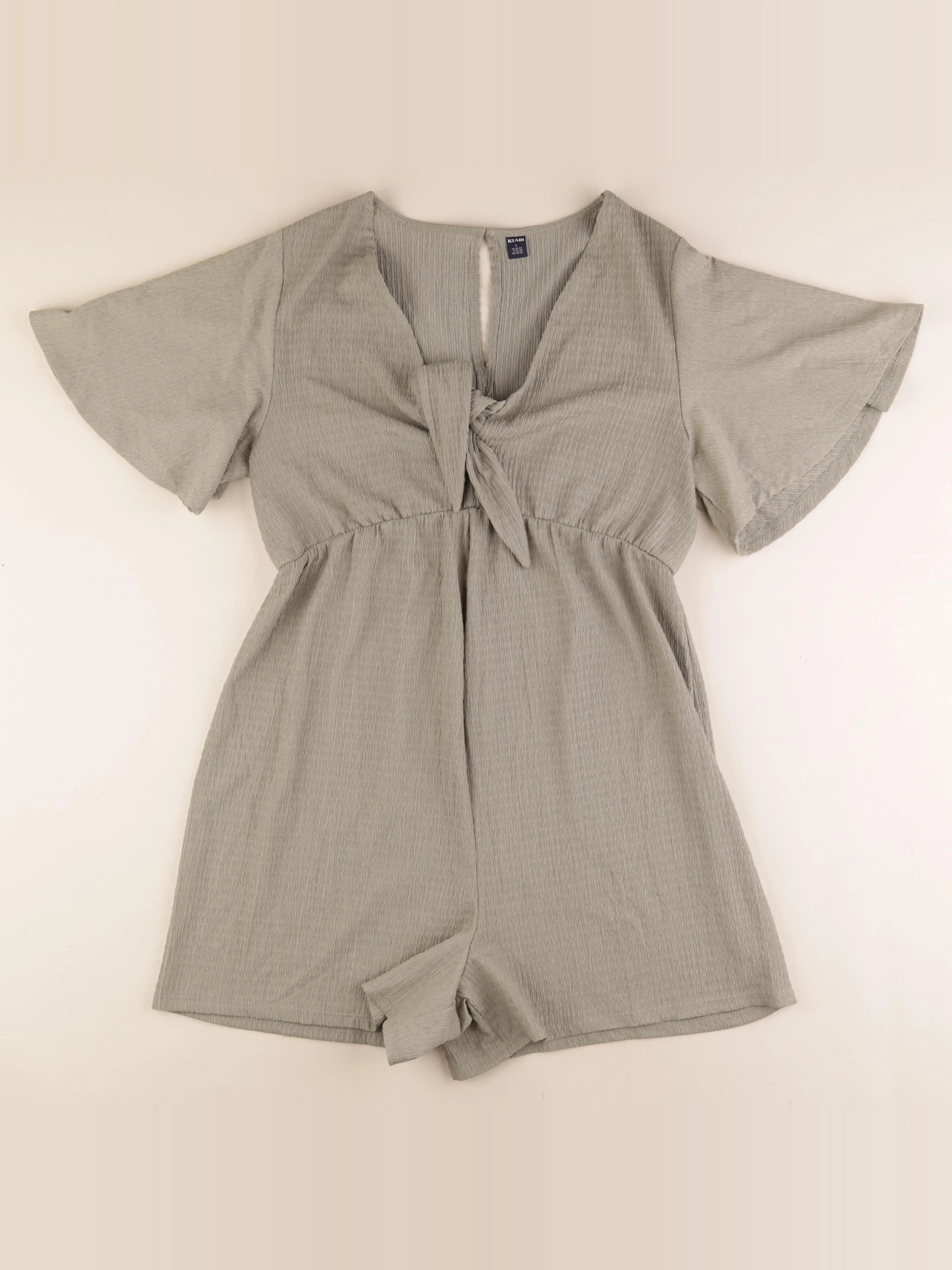 Kiabi - combinaison grossesse, allaitement vert - l