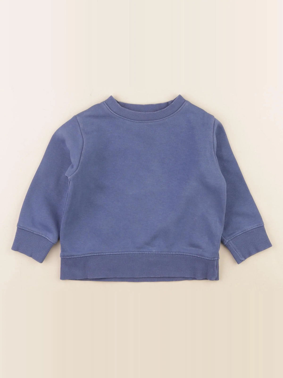 Vertbaudet - sweat bleu - 2 ans