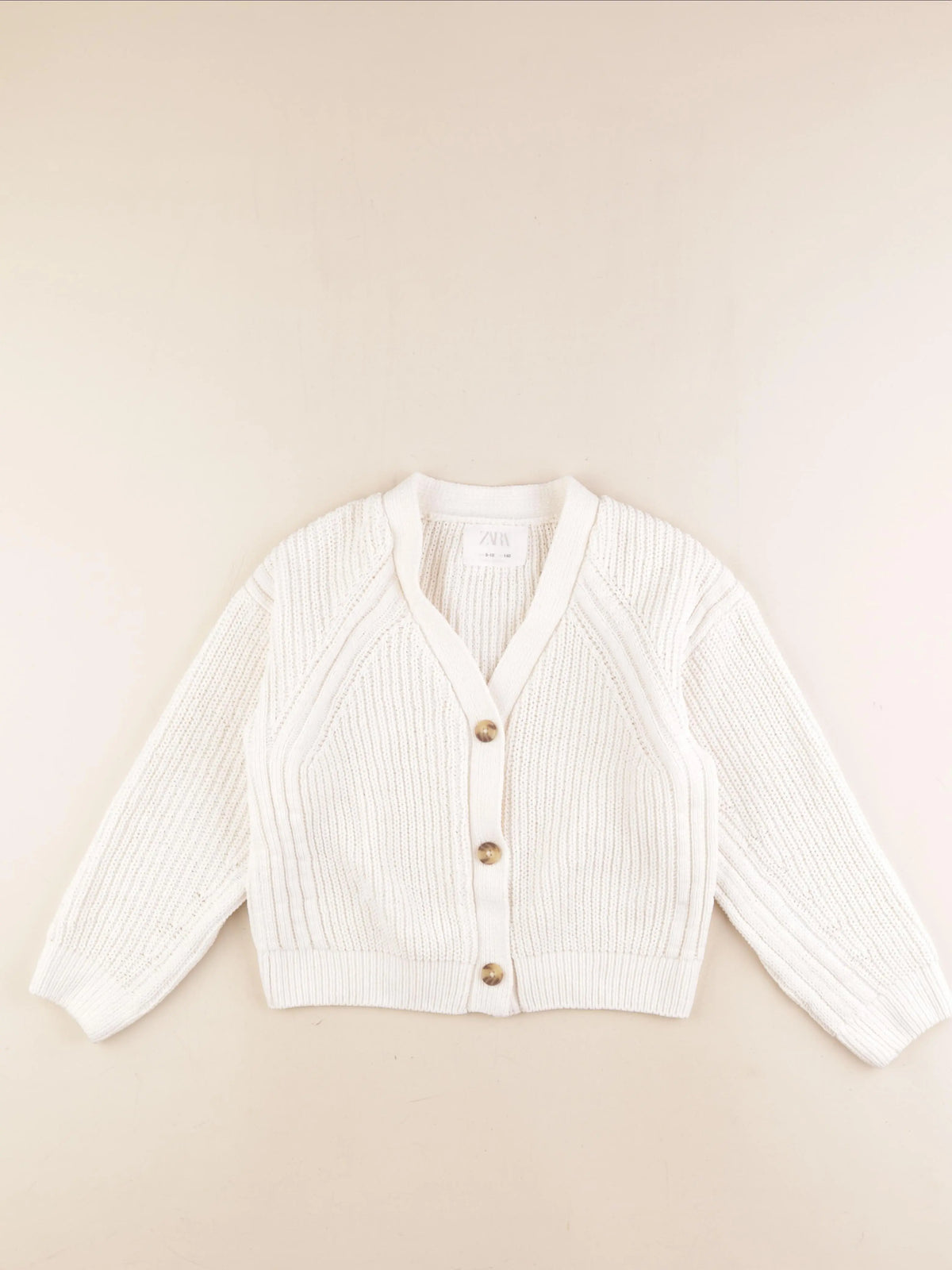 Zara - gilet beige - 9/10 ans