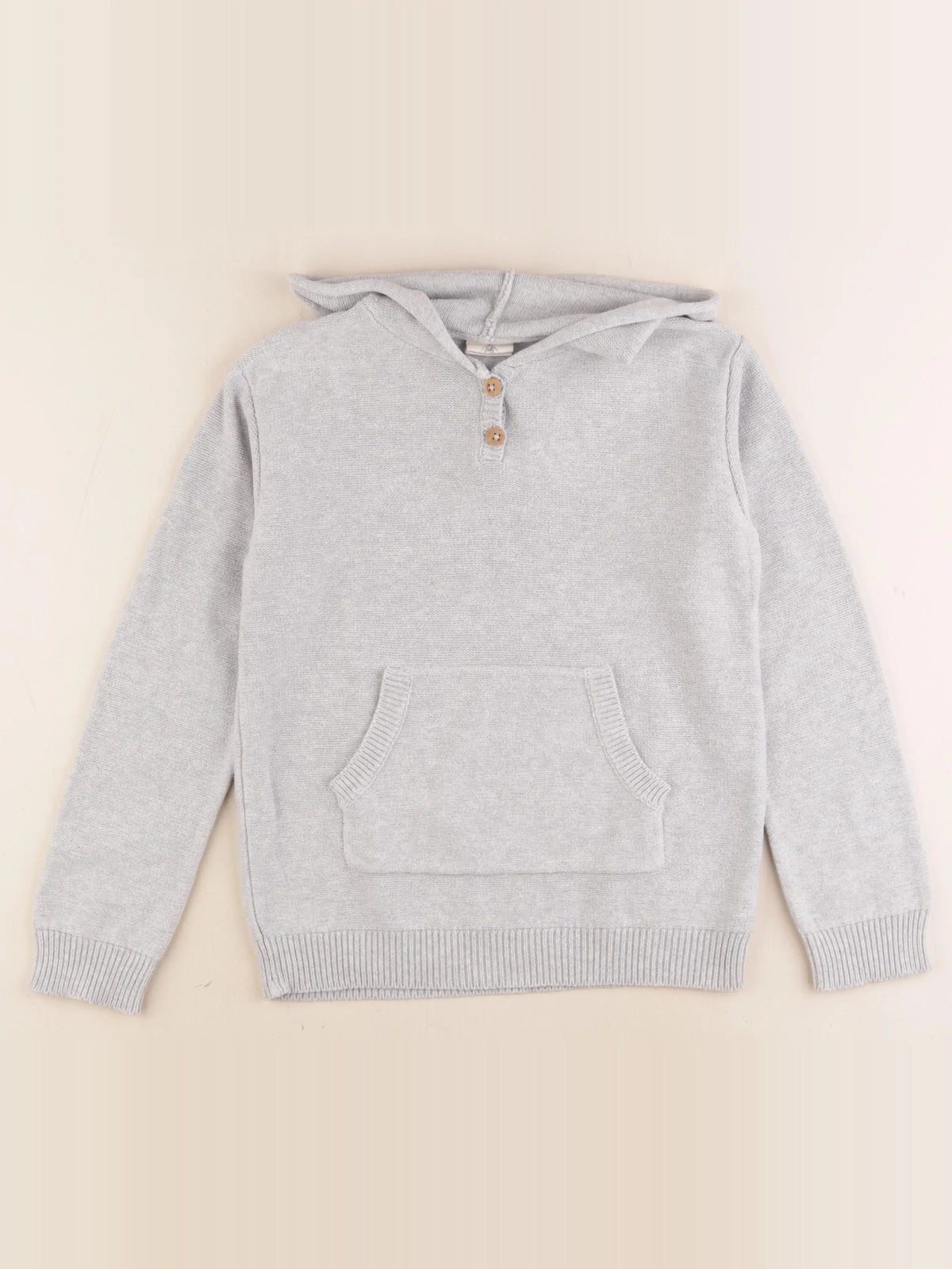 Lililotte - pull gris - 6 ans