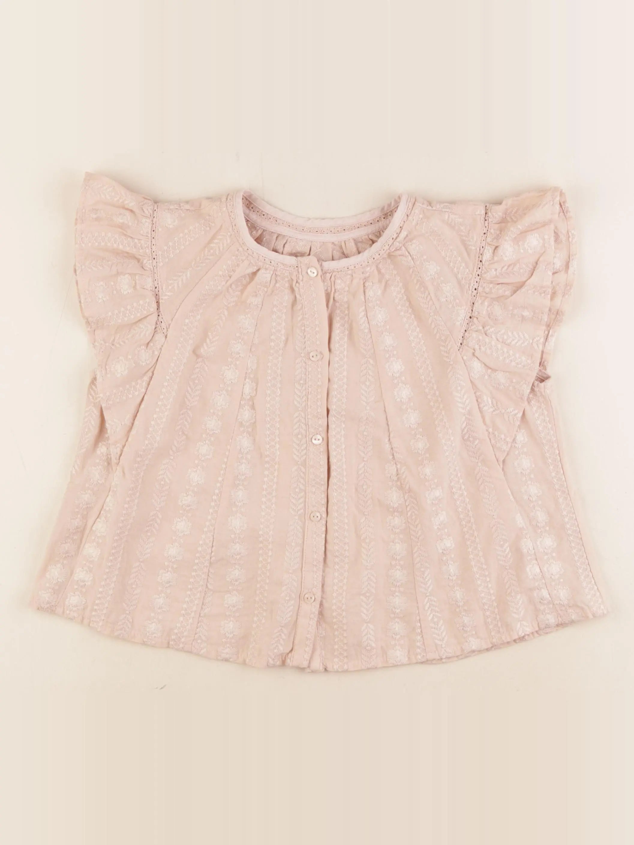 Zara - blouse beige - 10 ans