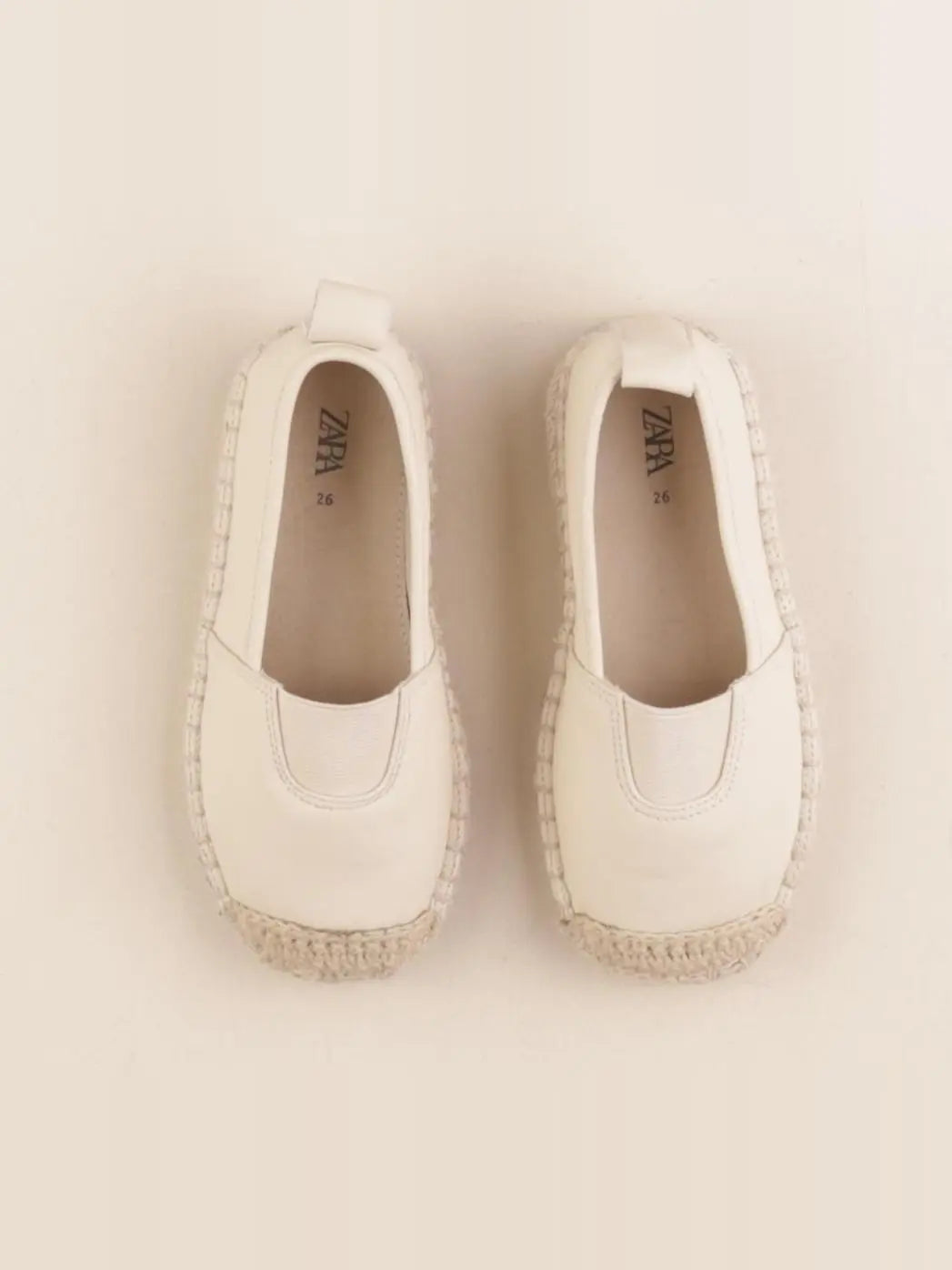 Zara - mocassins beige - pointure 26