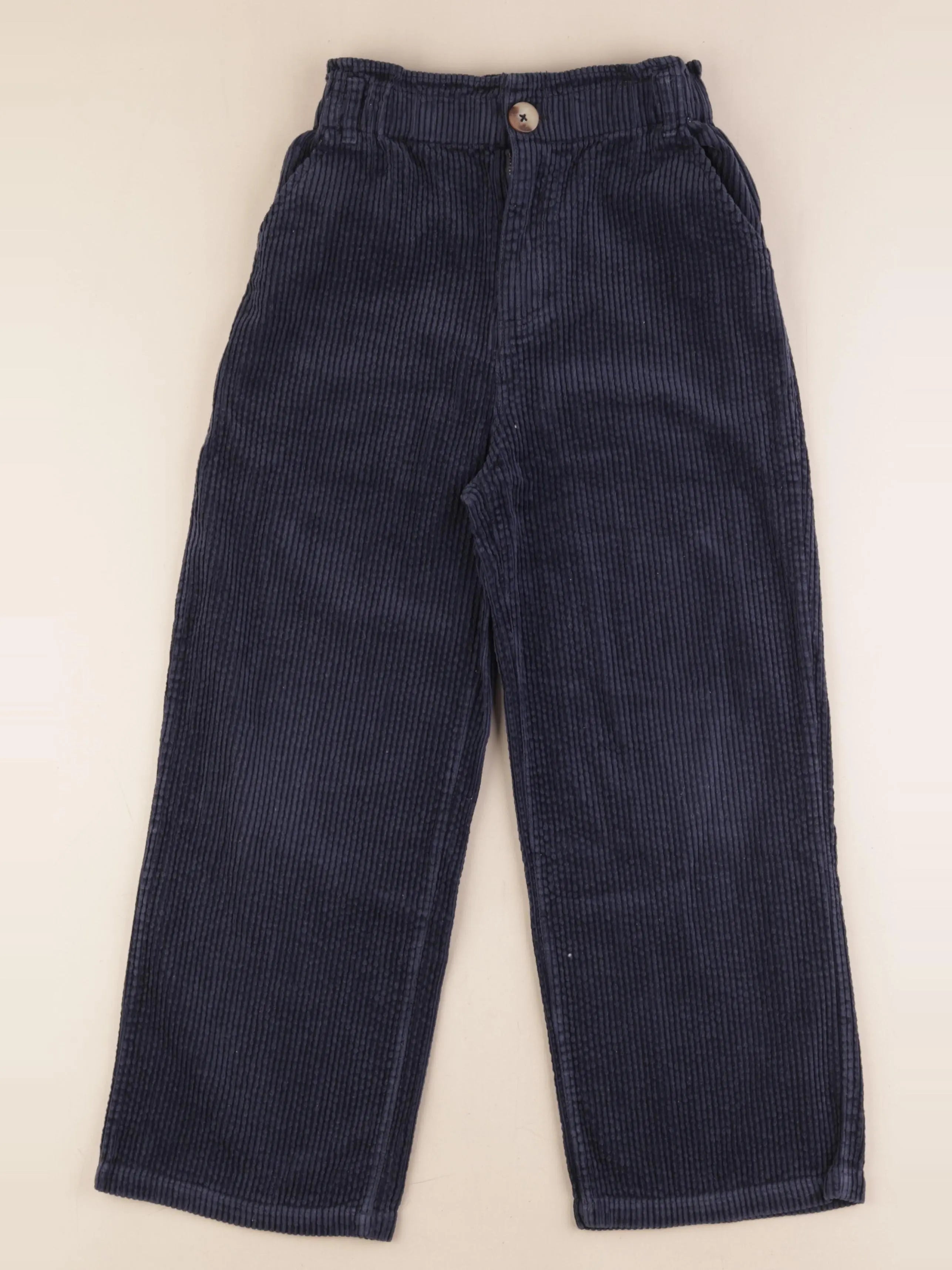 Vertbaudet - pantalon bleu - 10 ans