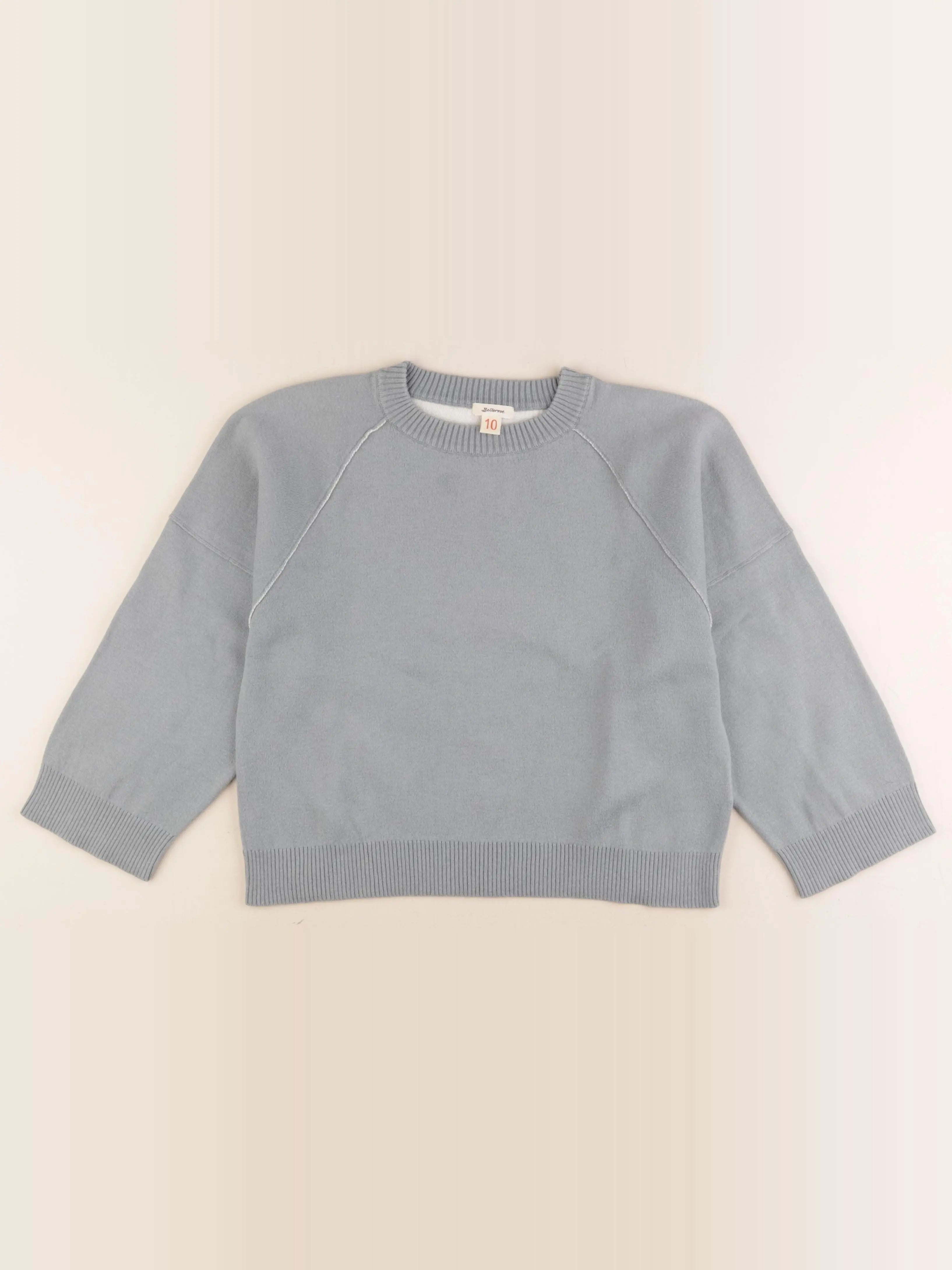 Bellerose - pull bleu - 10 ans