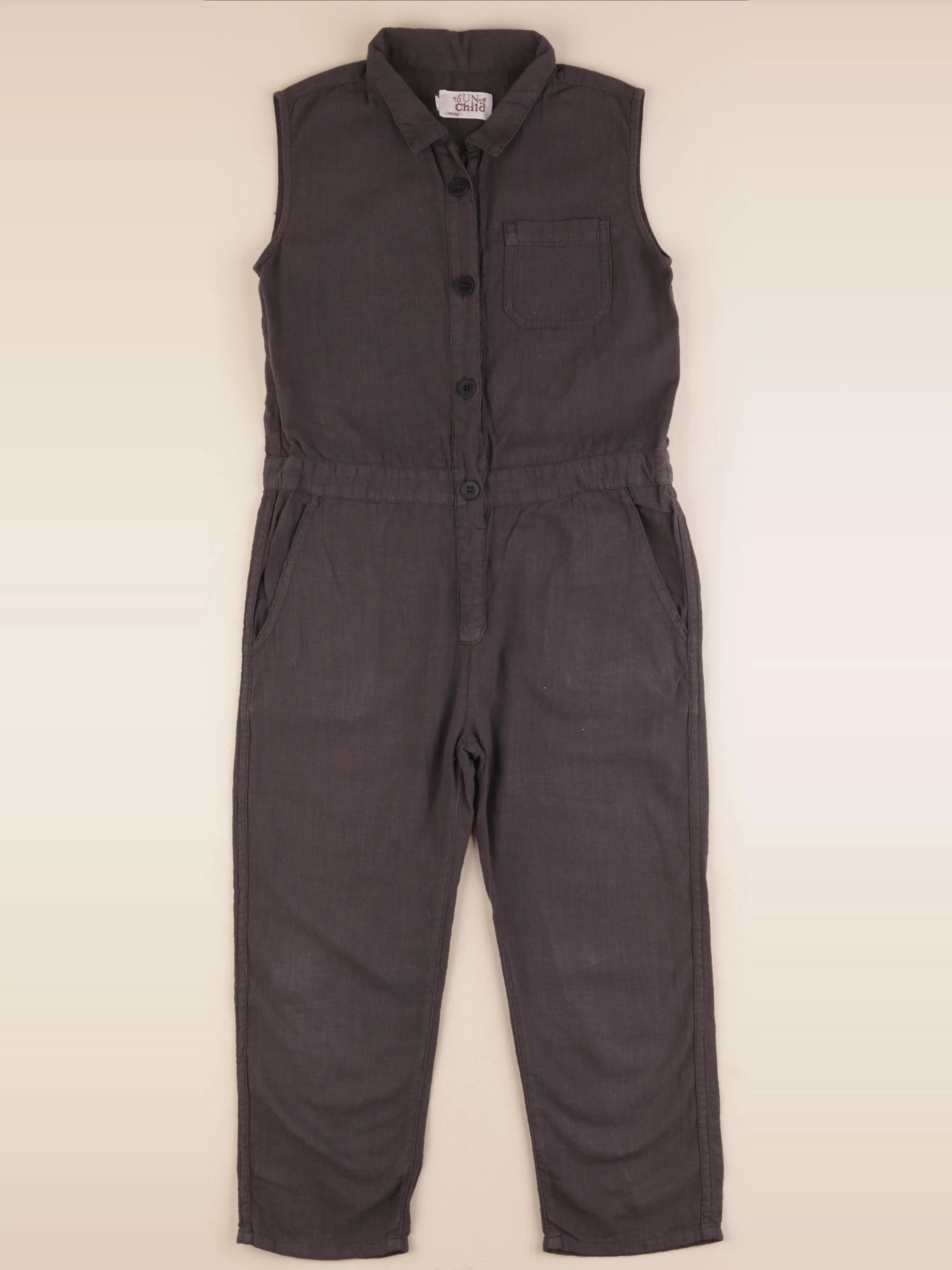 Sunchild - combinaison gris - 8 ans