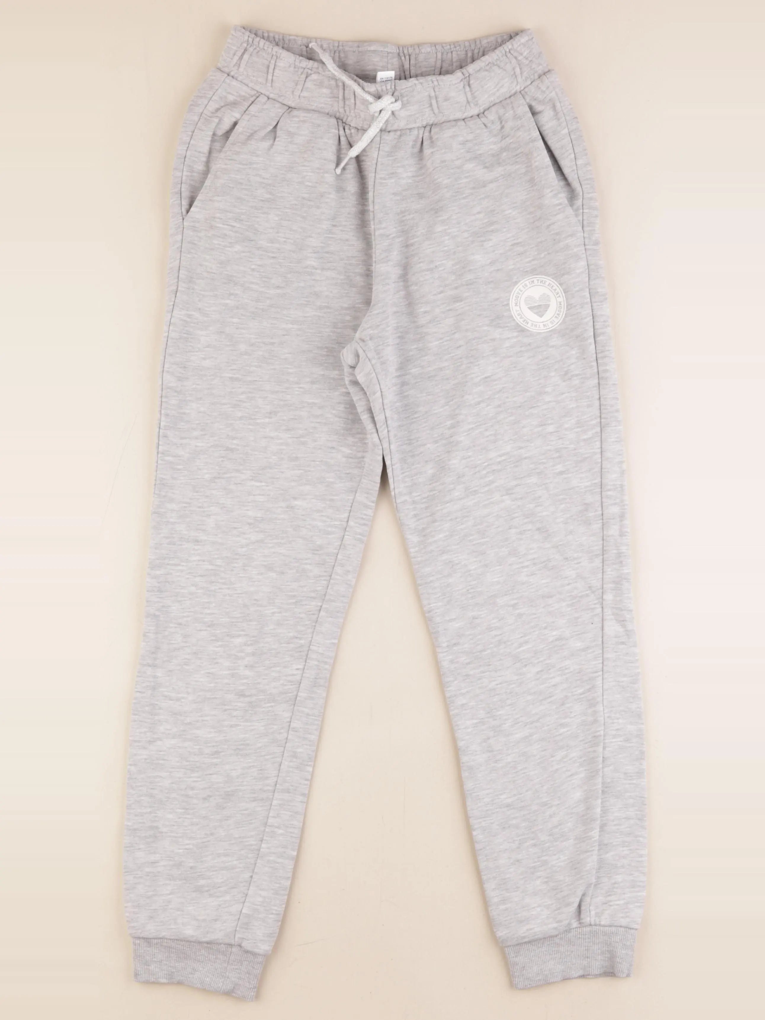 Okaidi - jogging gris - 10 ans