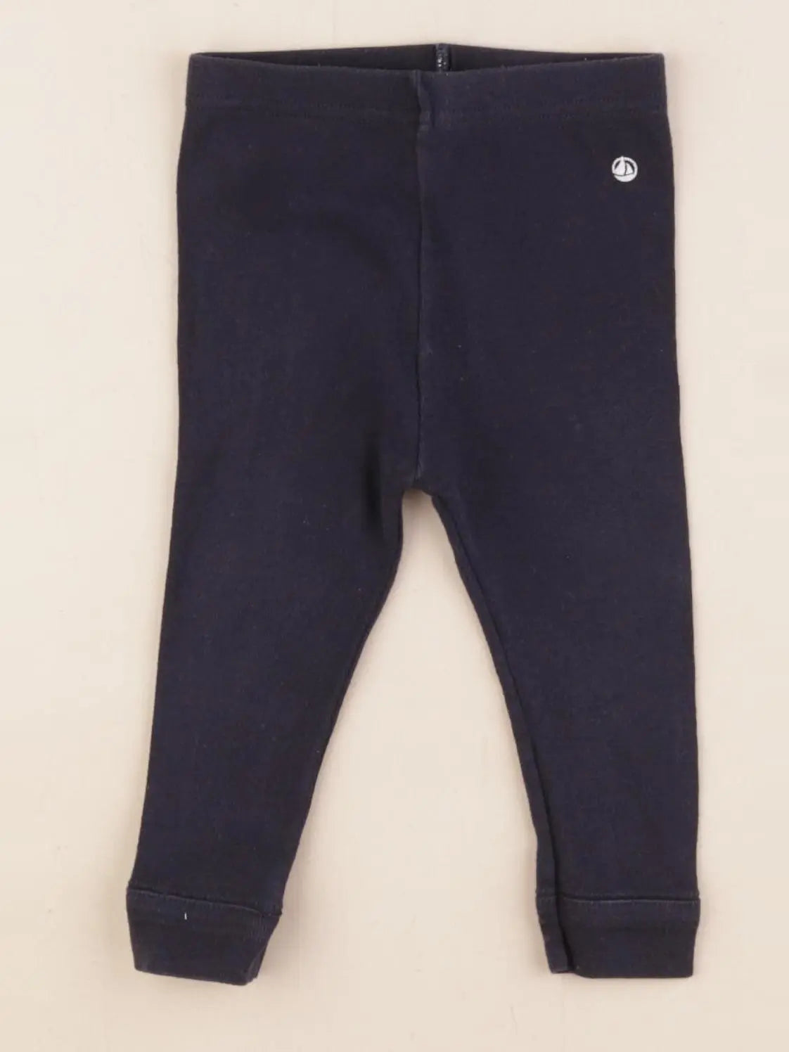 Petit Bateau - legging bleu - 6 mois