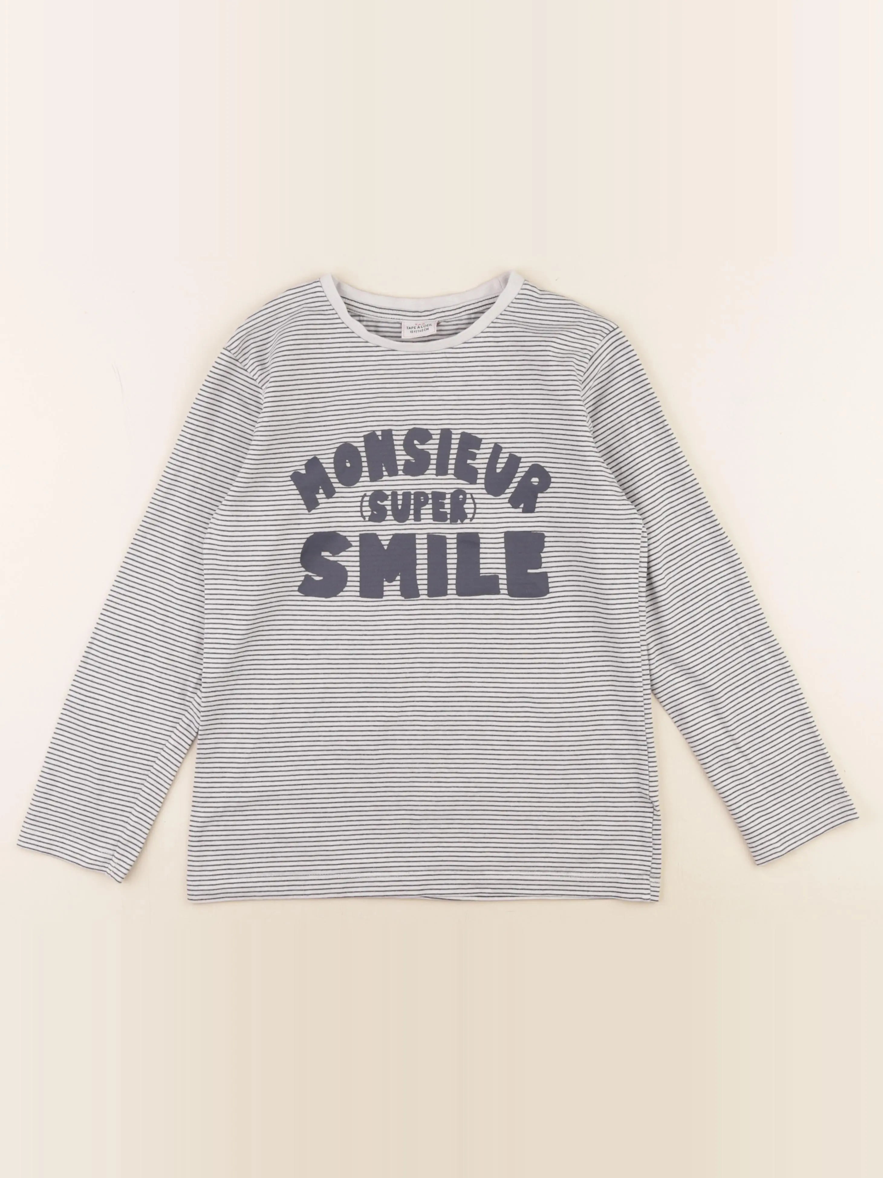 Tape à l'oeil - tee-shirt gris - 10 ans