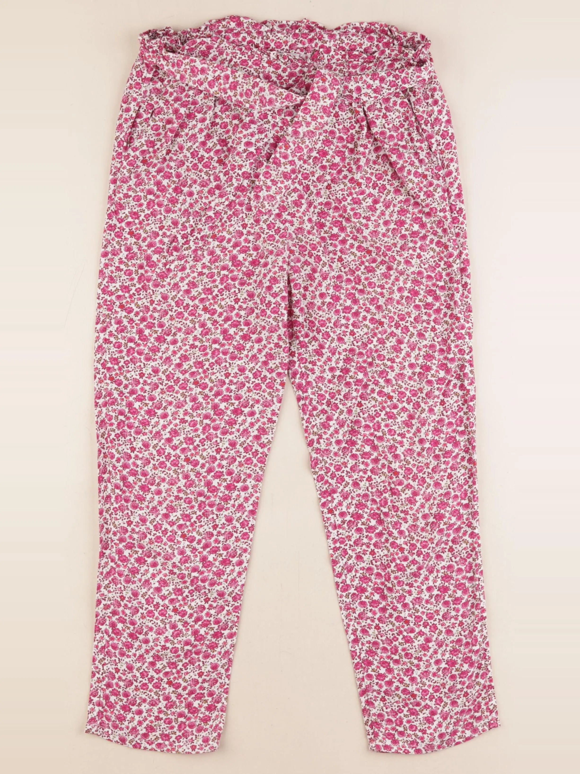 Vertbaudet - pantalon rose - 10 ans