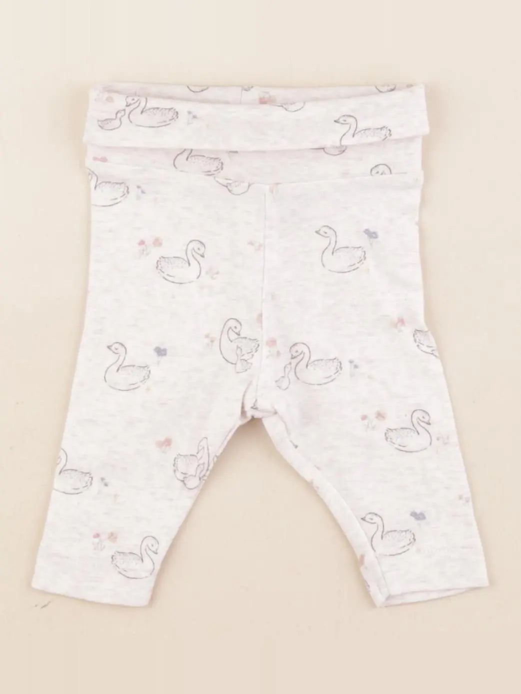 H&M - legging beige - 0/1 mois
