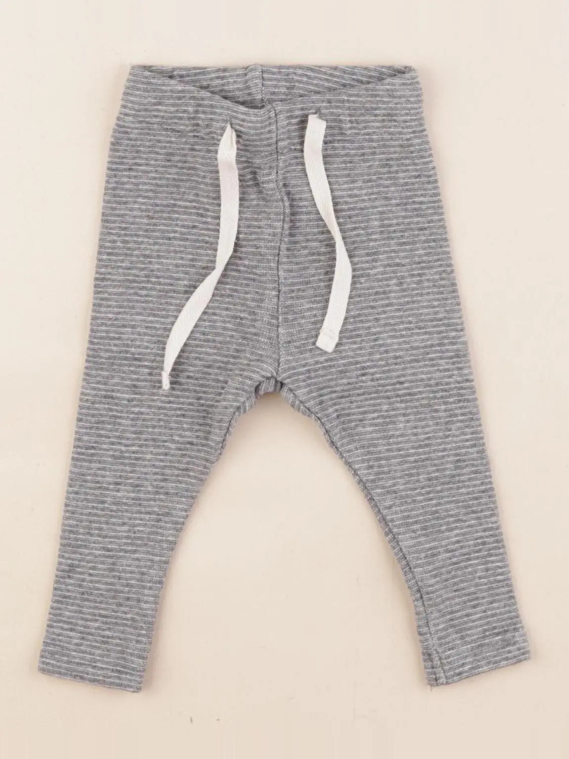 H&M - legging gris - 0/1 mois