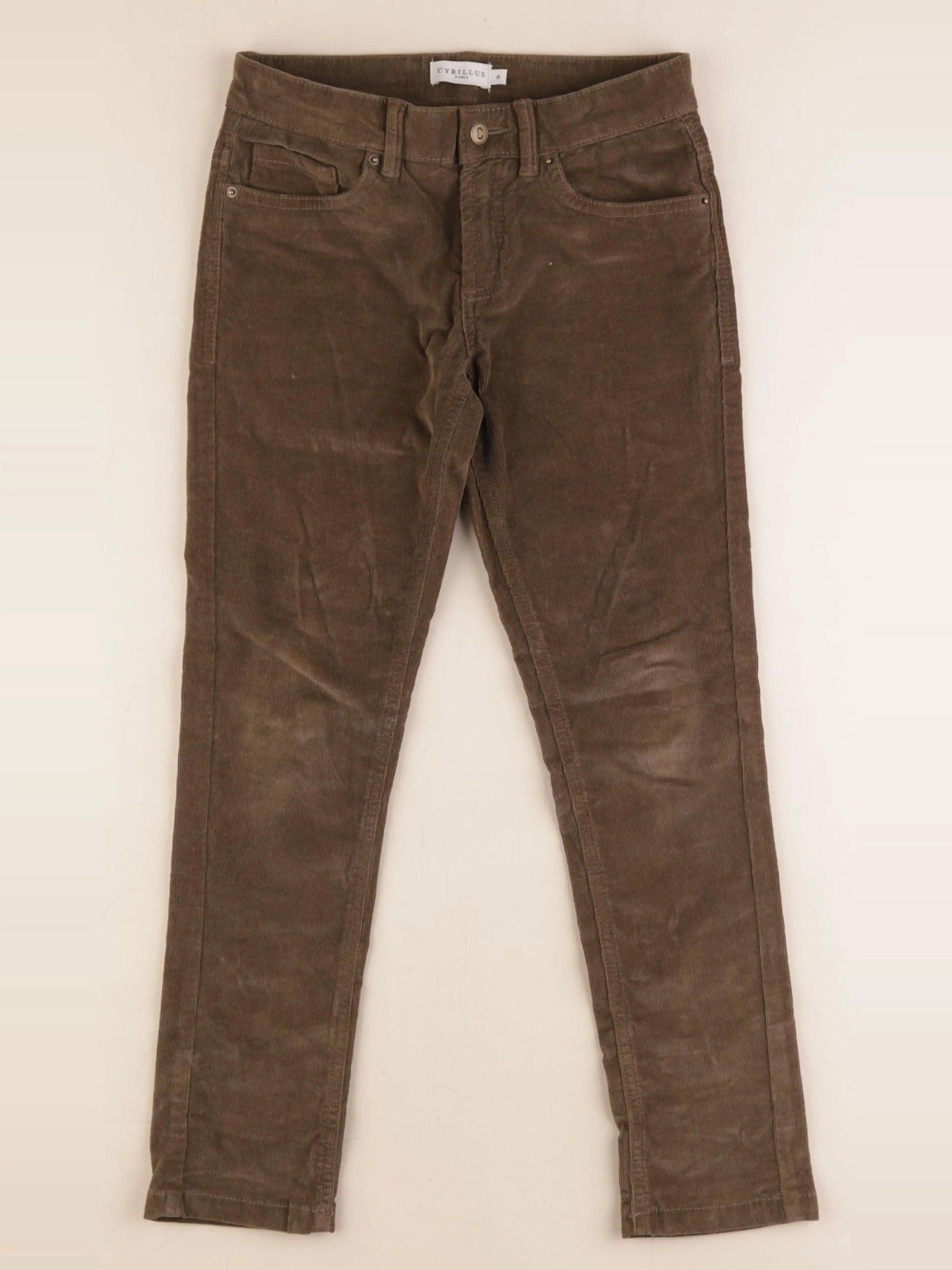Cyrillus - pantalon vert - 9 ans