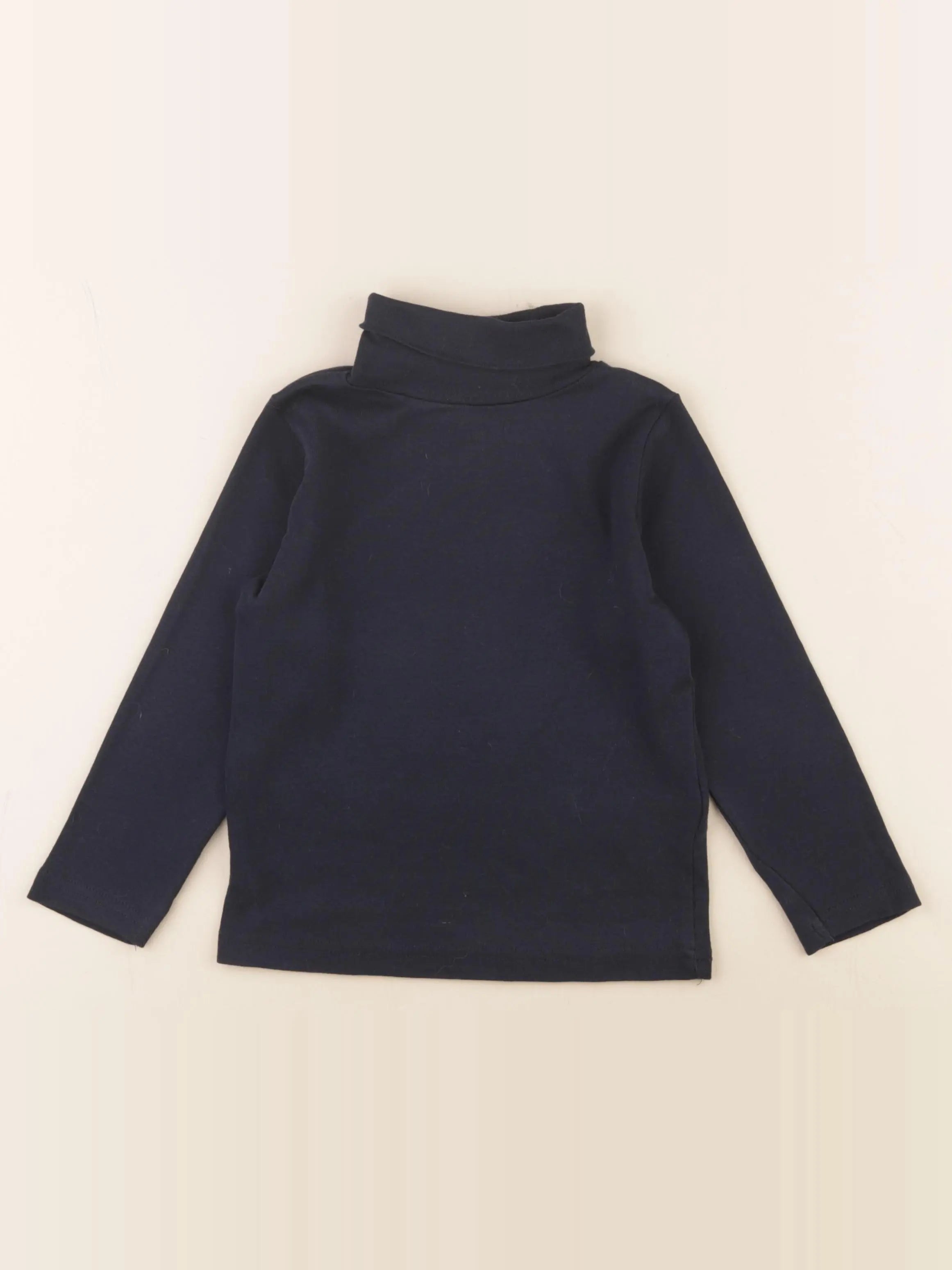 Vertbaudet - sous-pull bleu - 4 ans