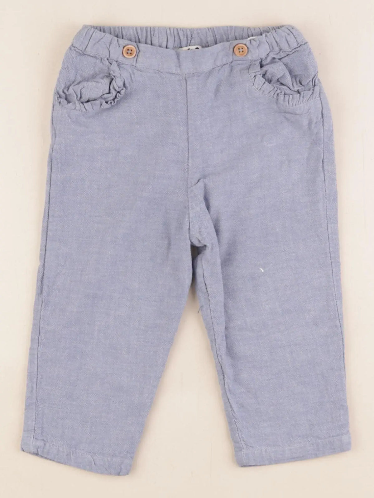 Cyrillus - pantalon bleu - 24 mois