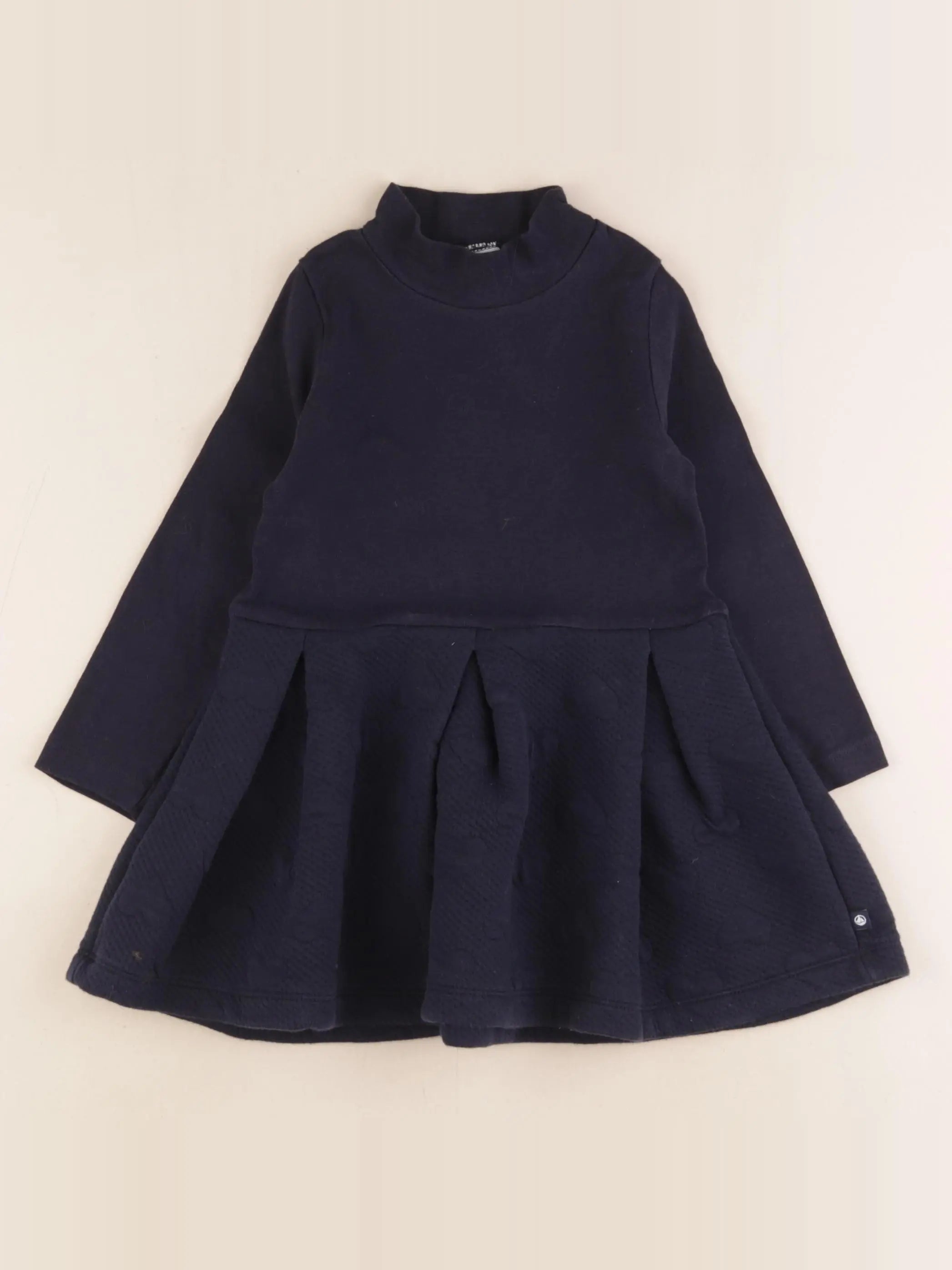 Petit Bateau - robe bleu - 3 ans