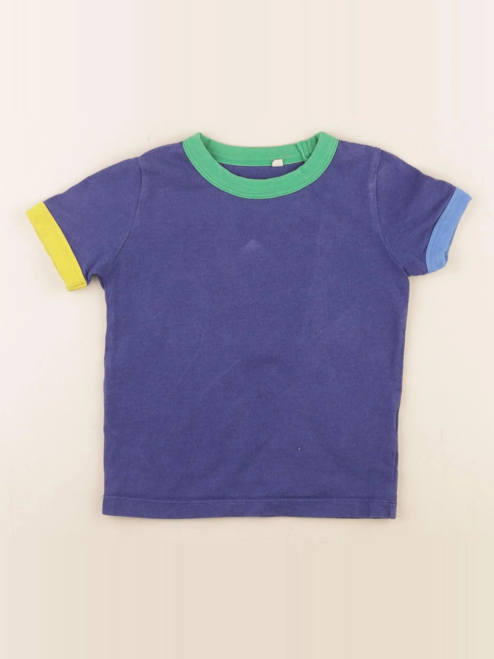 Mini Boden - tee-shirt bleu - 2/3 ans