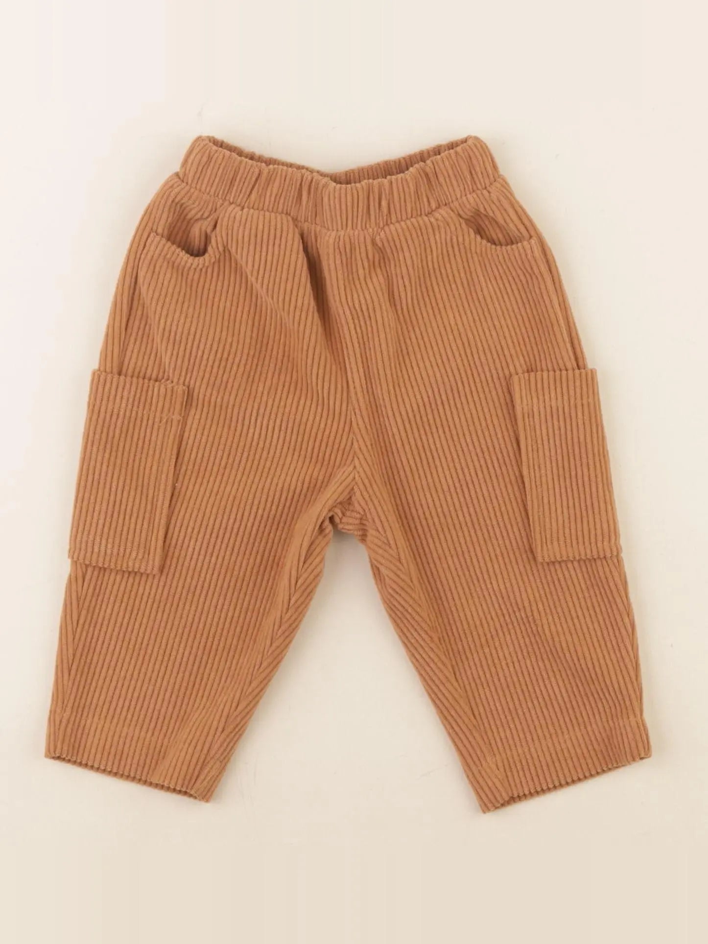 Vertbaudet - pantalon marron - 3 ans