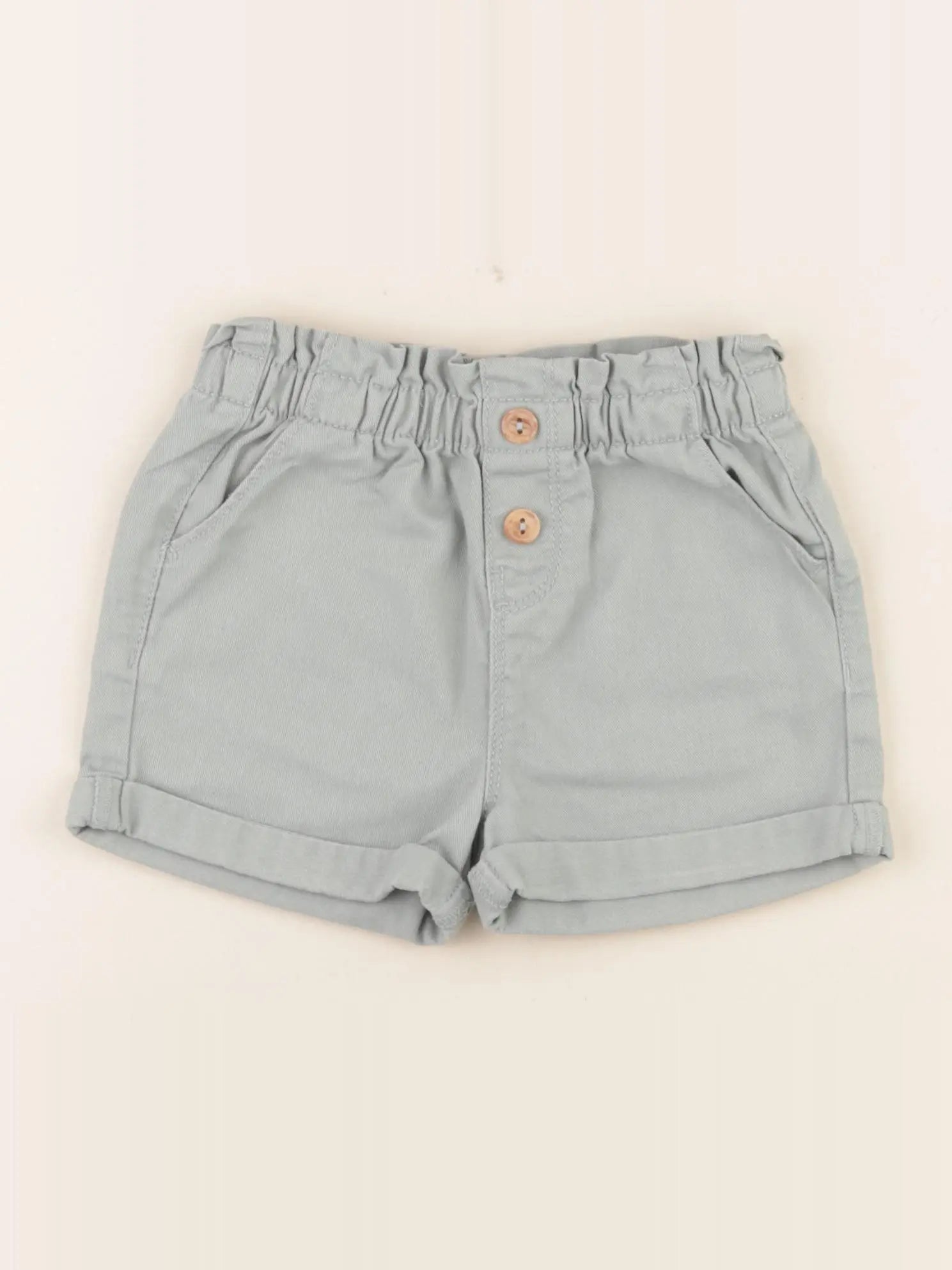 Vertbaudet - short vert - 24 mois