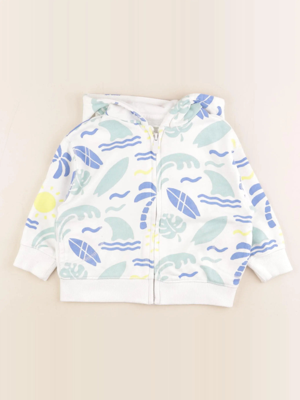 Vertbaudet - sweat multicolore - 3 ans