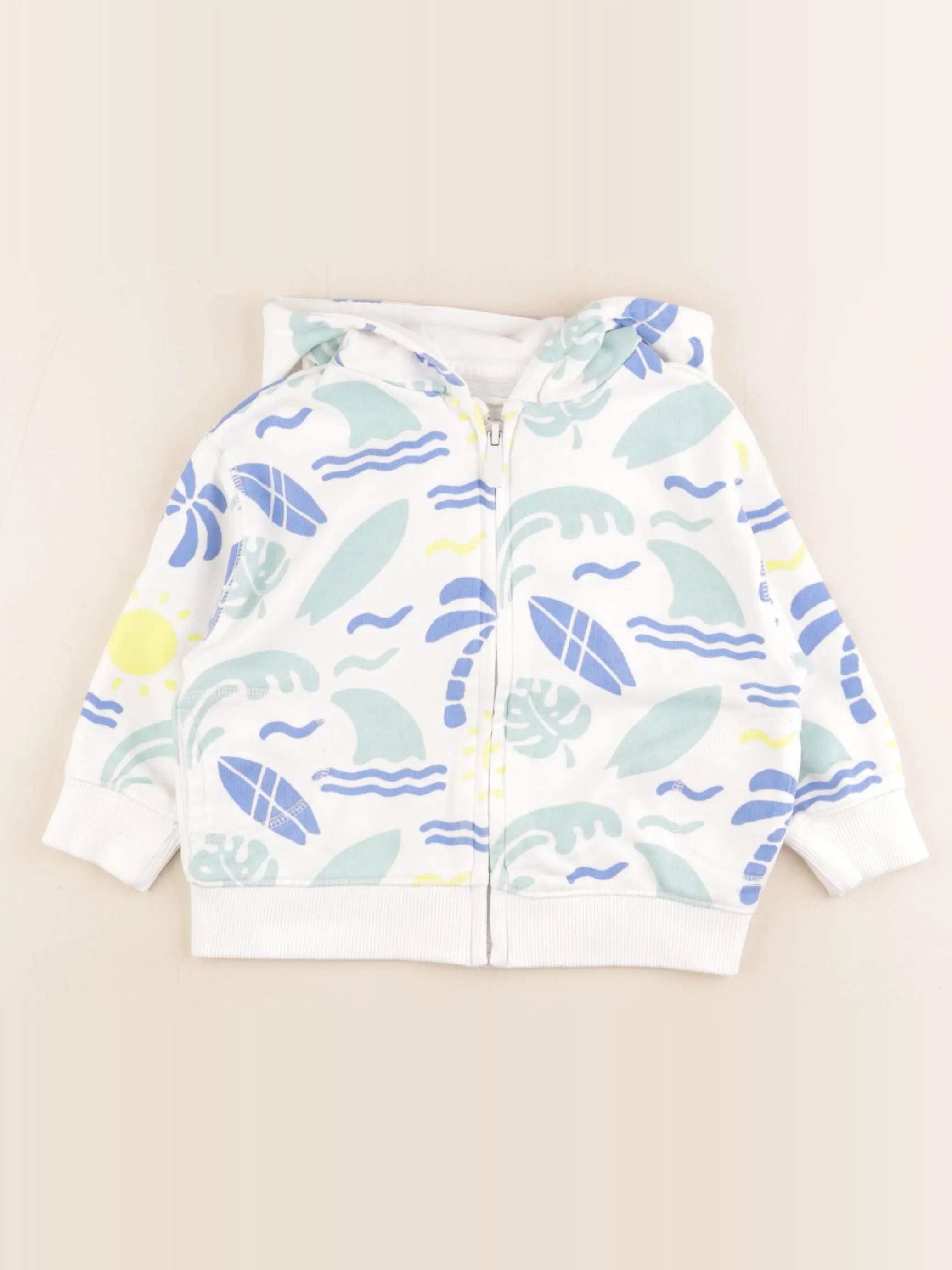 Vertbaudet - sweat multicolore - 3 ans