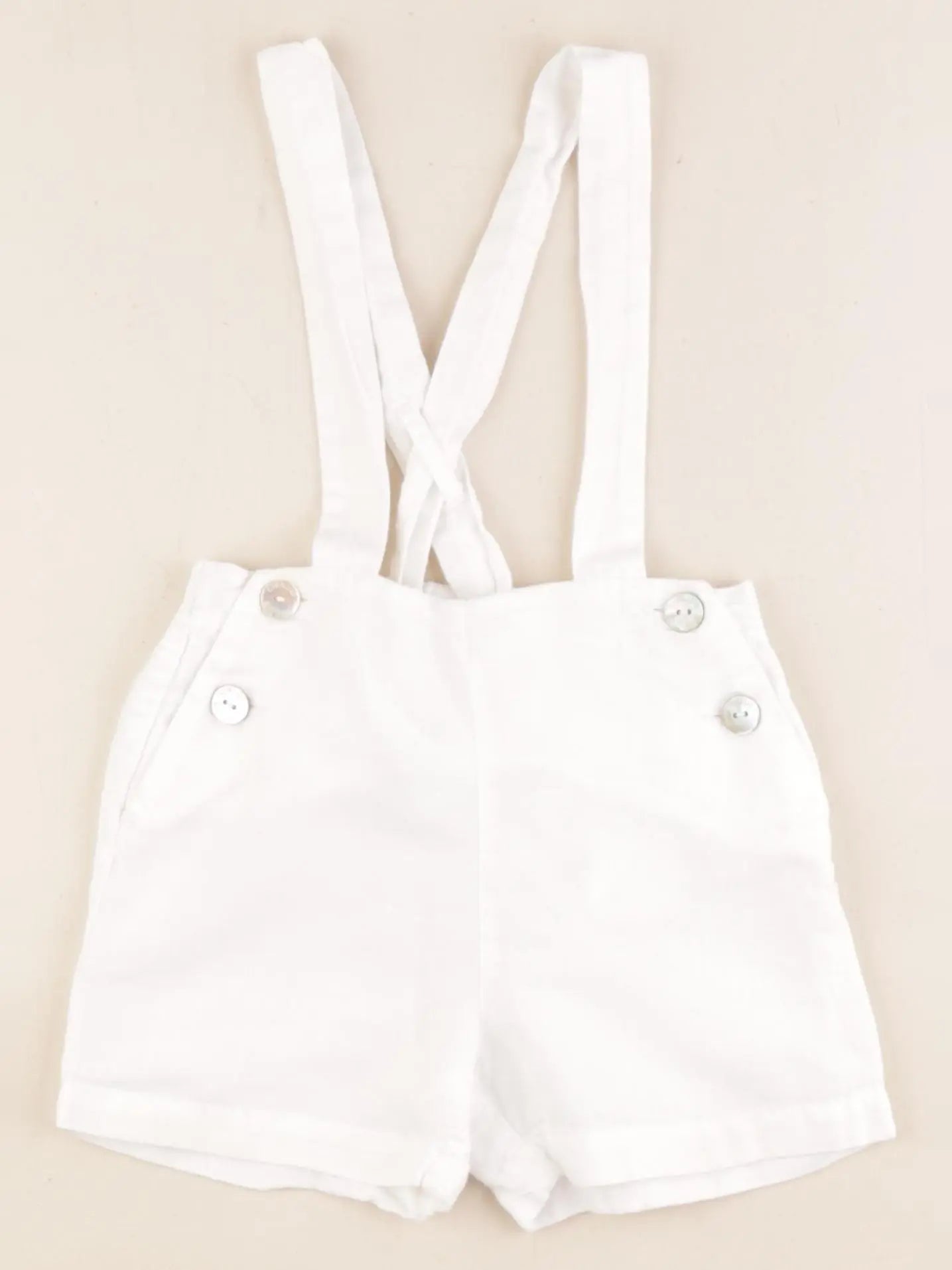 Cyrillus - short blanc - 18 mois