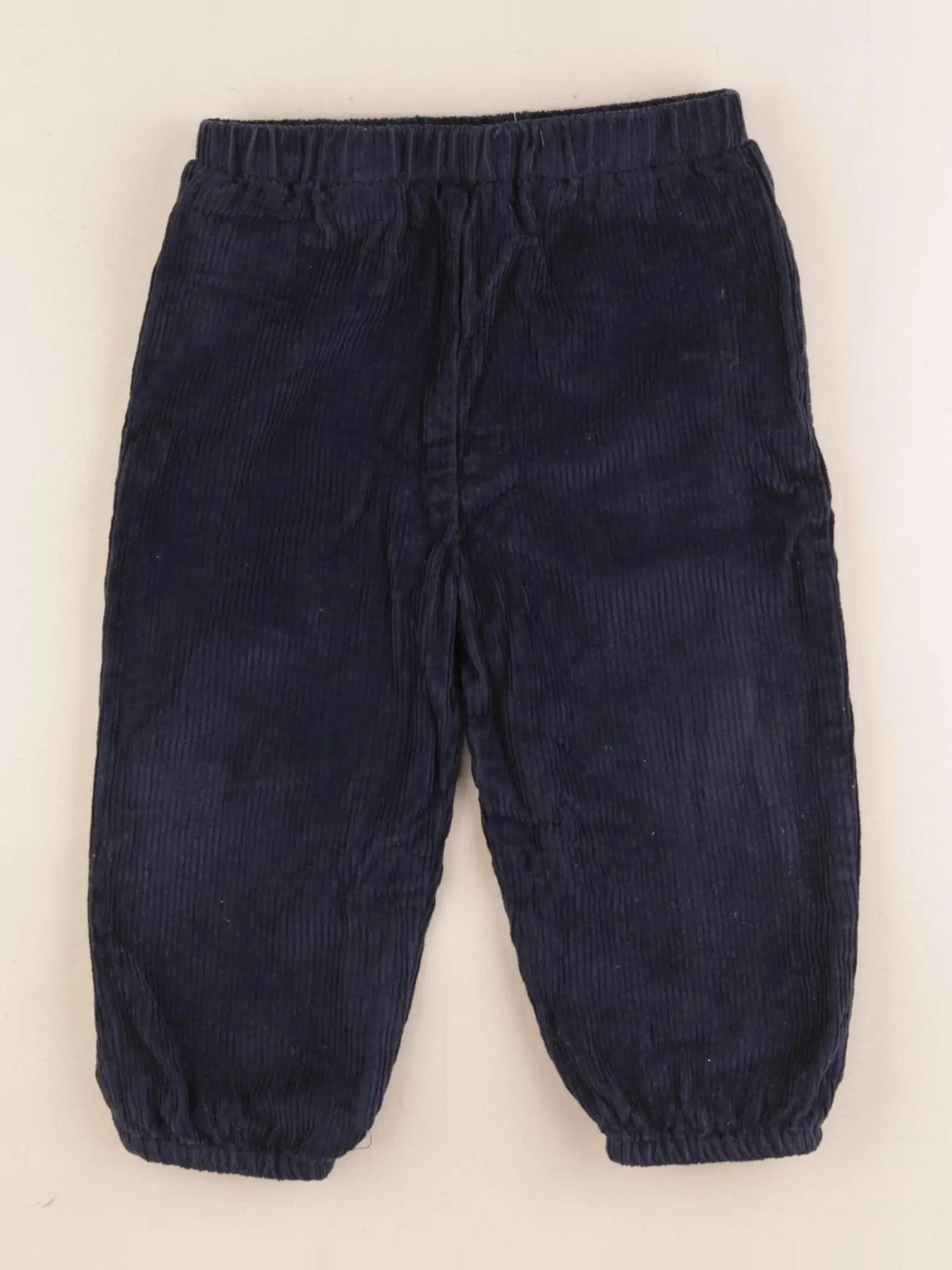 Boutchou - pantalon doublé bleu - 18 mois