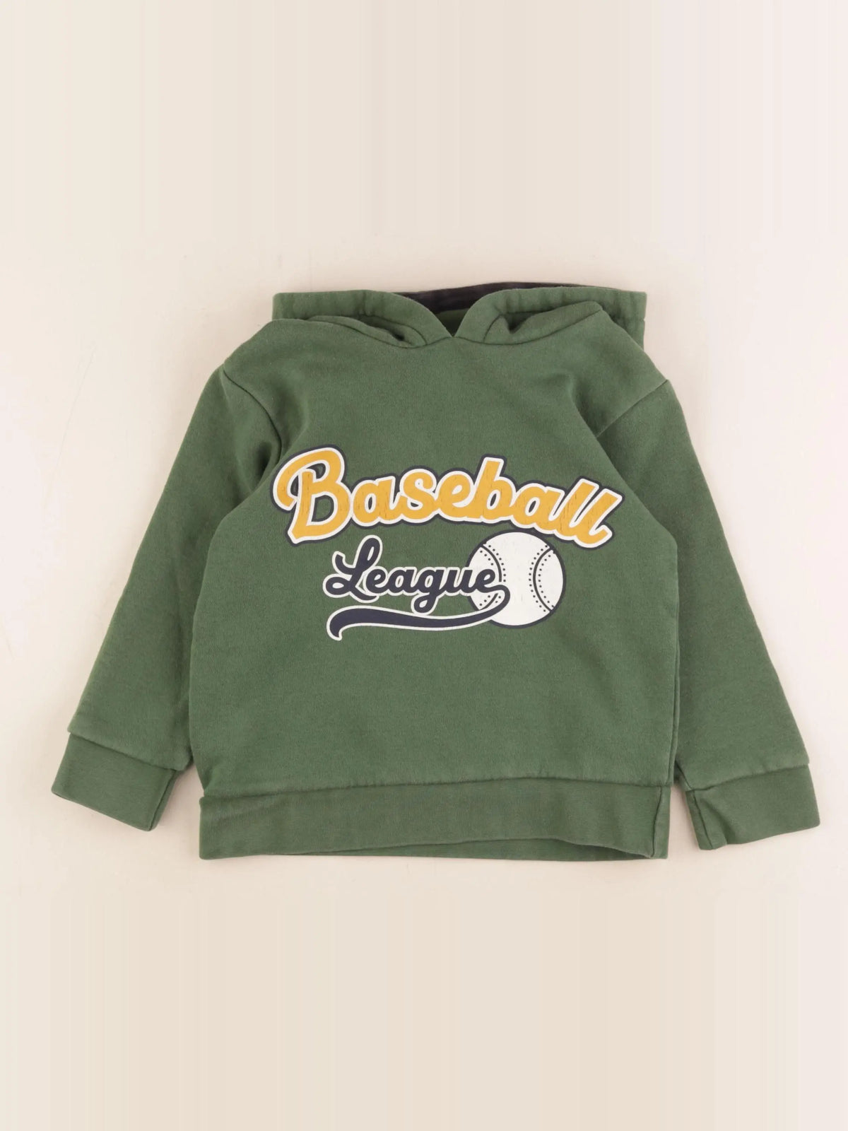 Vertbaudet - sweat vert - 5 ans