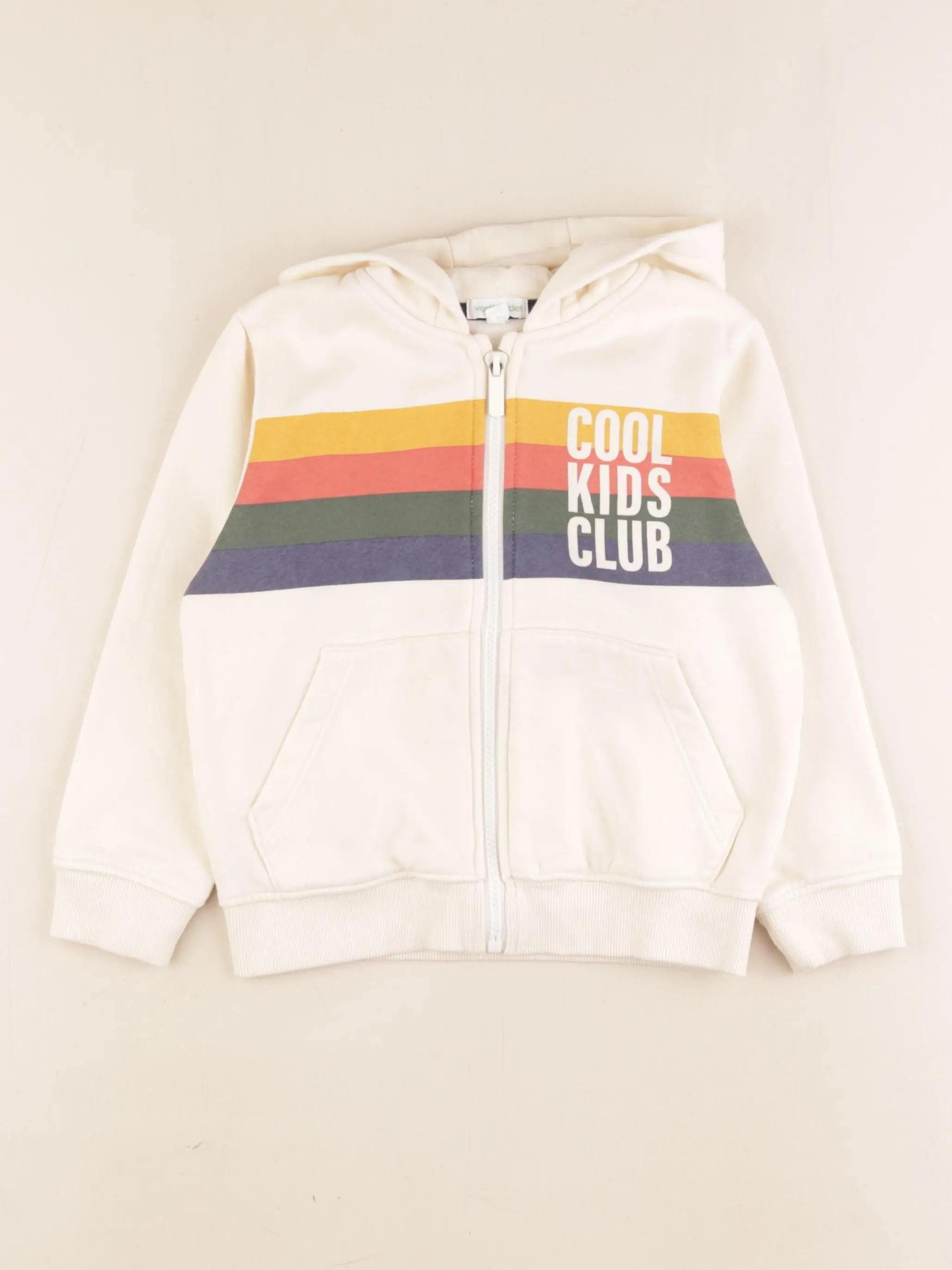 Vertbaudet - sweat multicolore - 5 ans