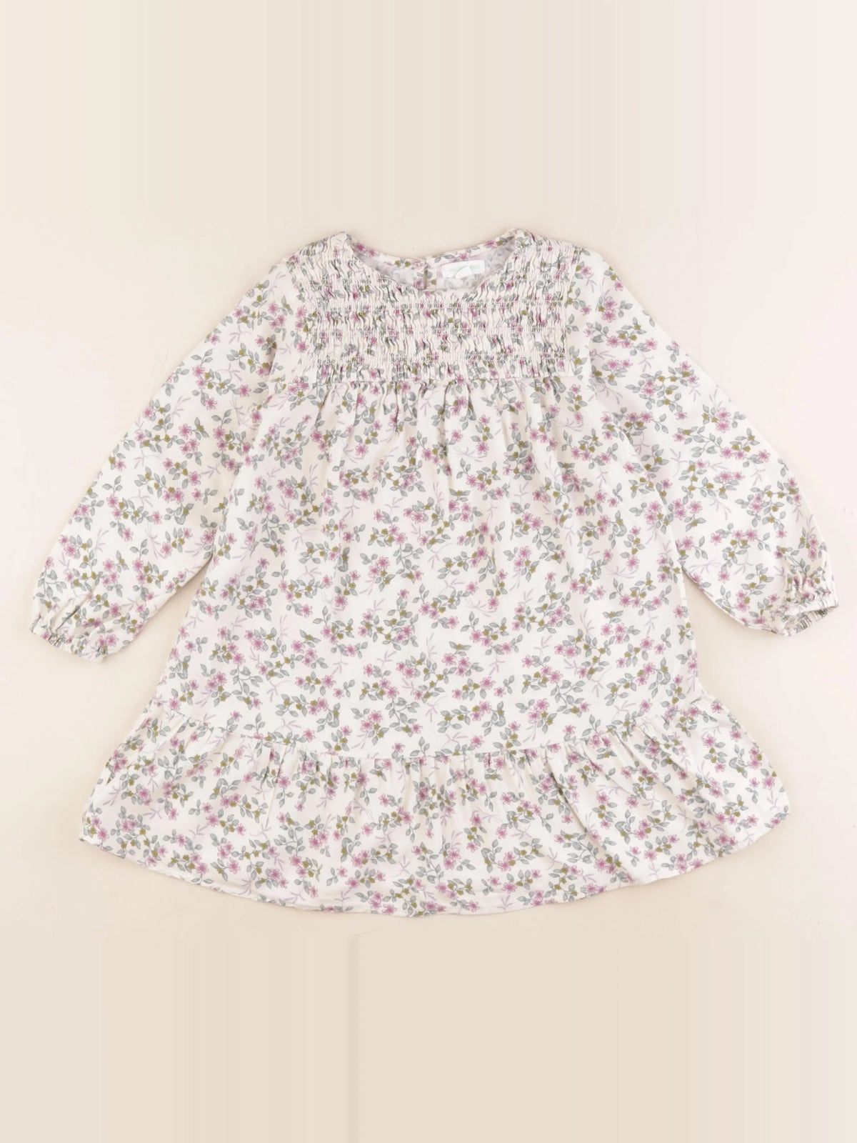 Vertbaudet - robe multicolore - 4 ans