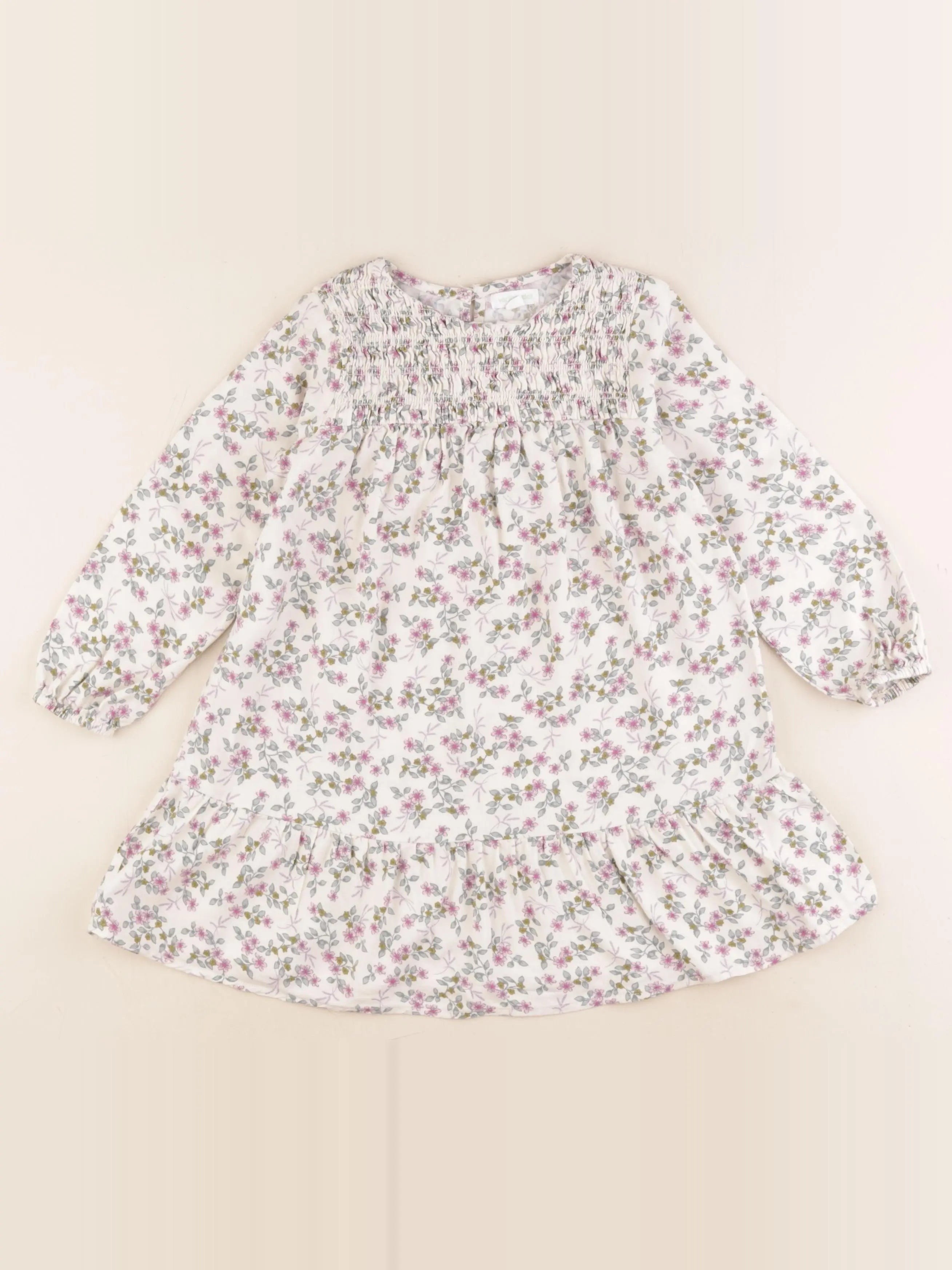 Vertbaudet - robe multicolore - 4 ans
